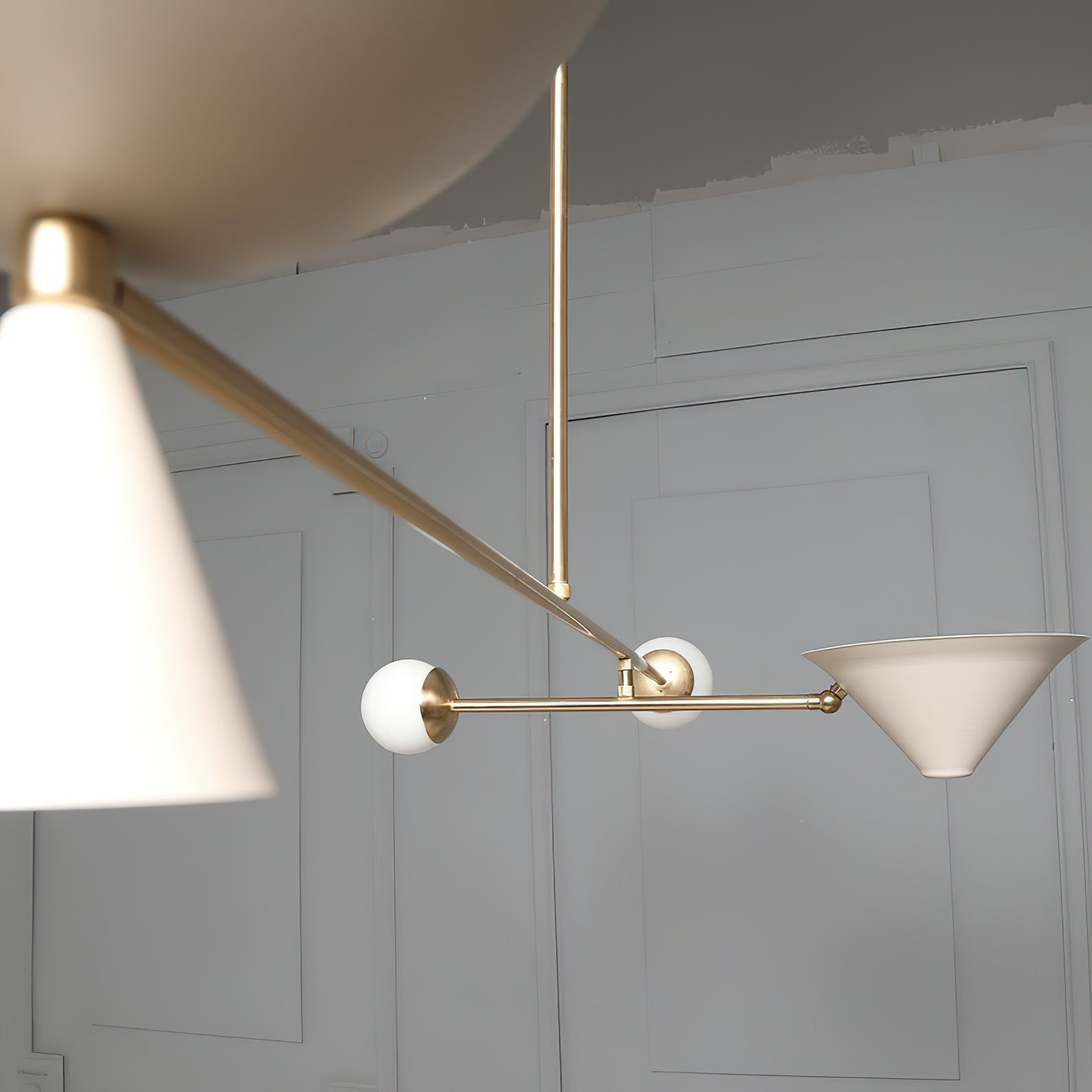 Comareth Modern Minimalist Glass Chandelier - Letslighting