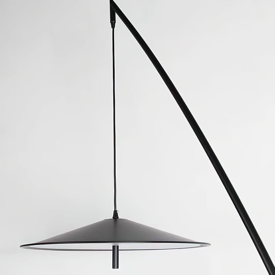 Arcana Black Minimalist Floor Lamp - Letslighting