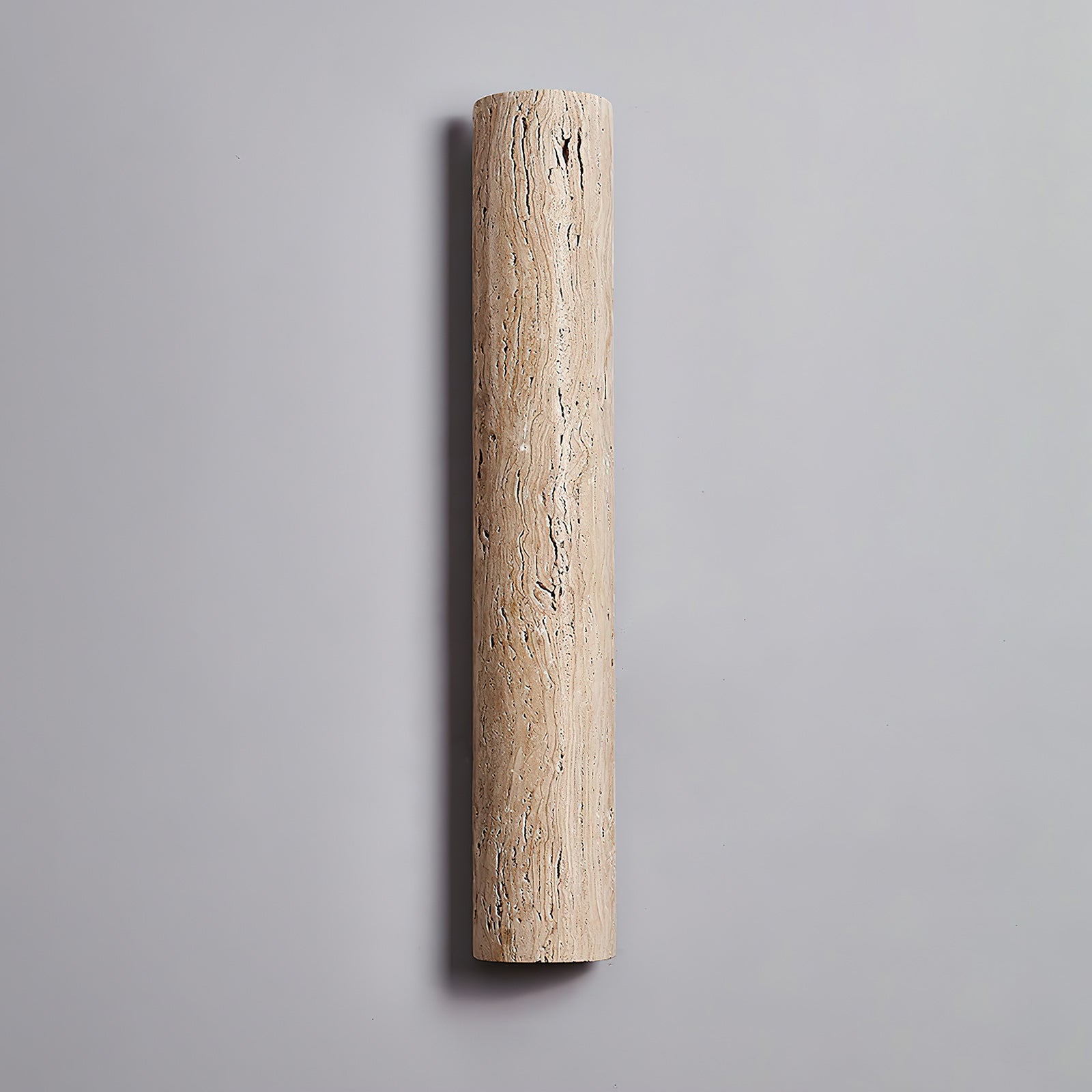 Zemara Modern Minimalist Lange Travertine Wall Sconce Wall Lamp - Letslighting