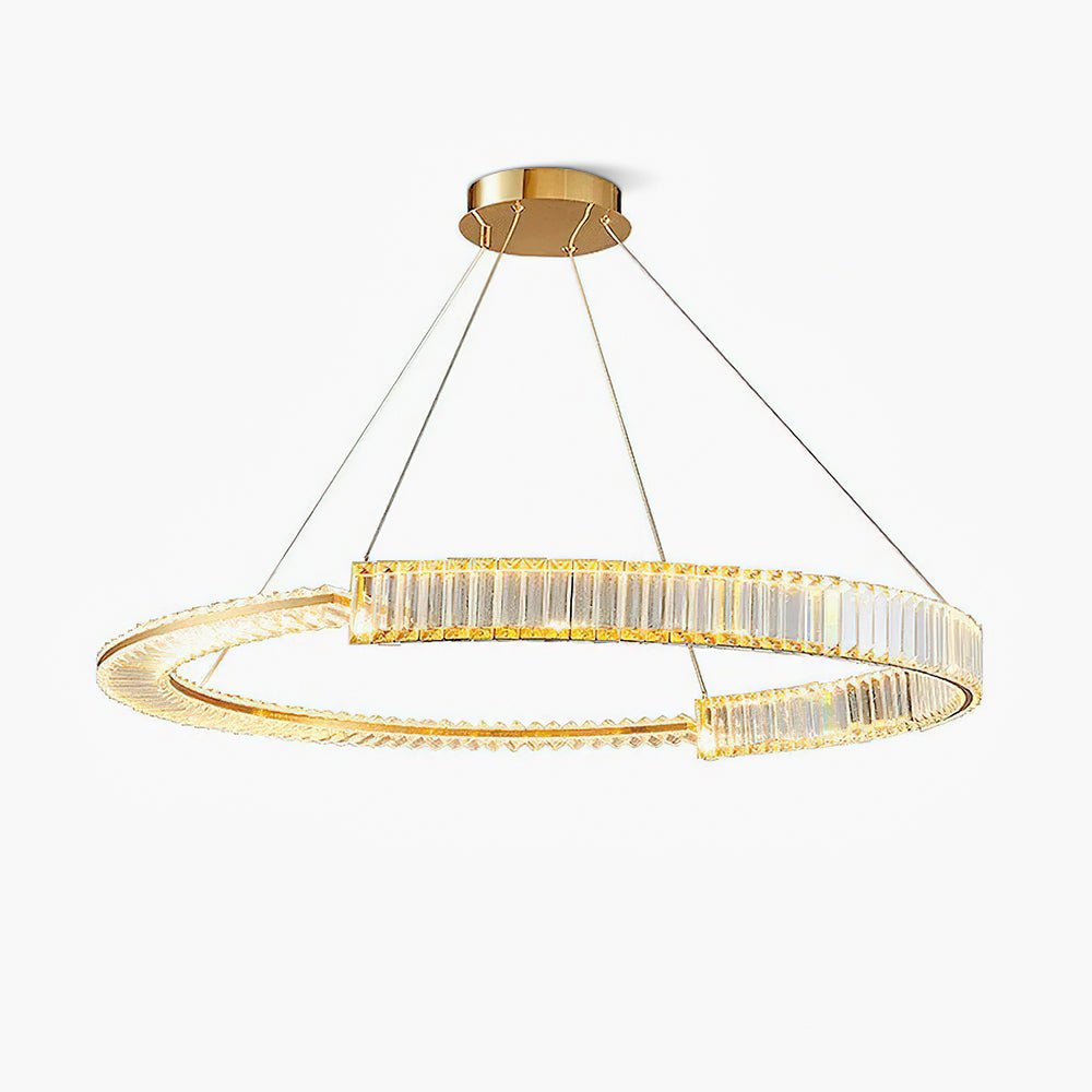 Lustra Chandelier Stella LED Crystal Ring - Letslighting