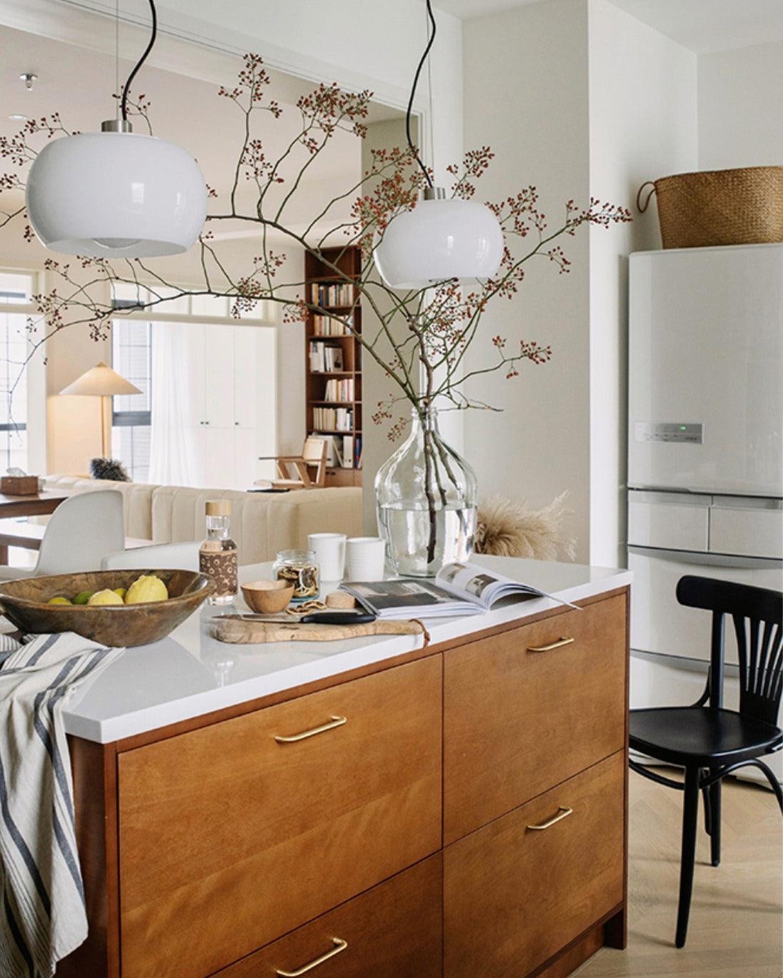 Alzoros Wabi Nordic Art Pendnat Light - Letslighting