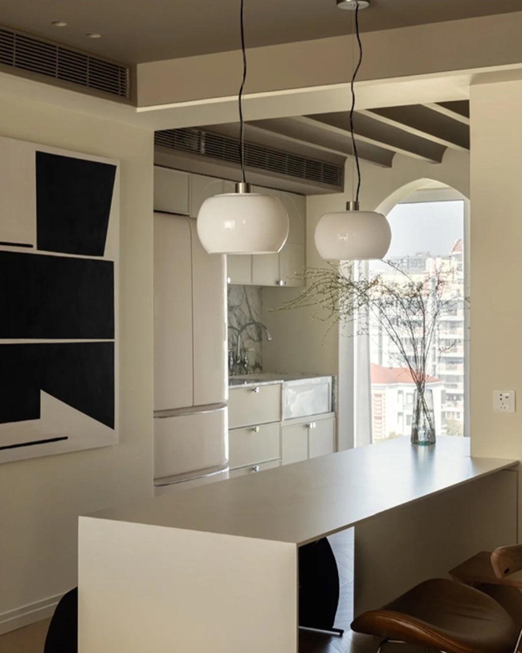 Alzoros Wabi Nordic Art Pendnat Light - Letslighting