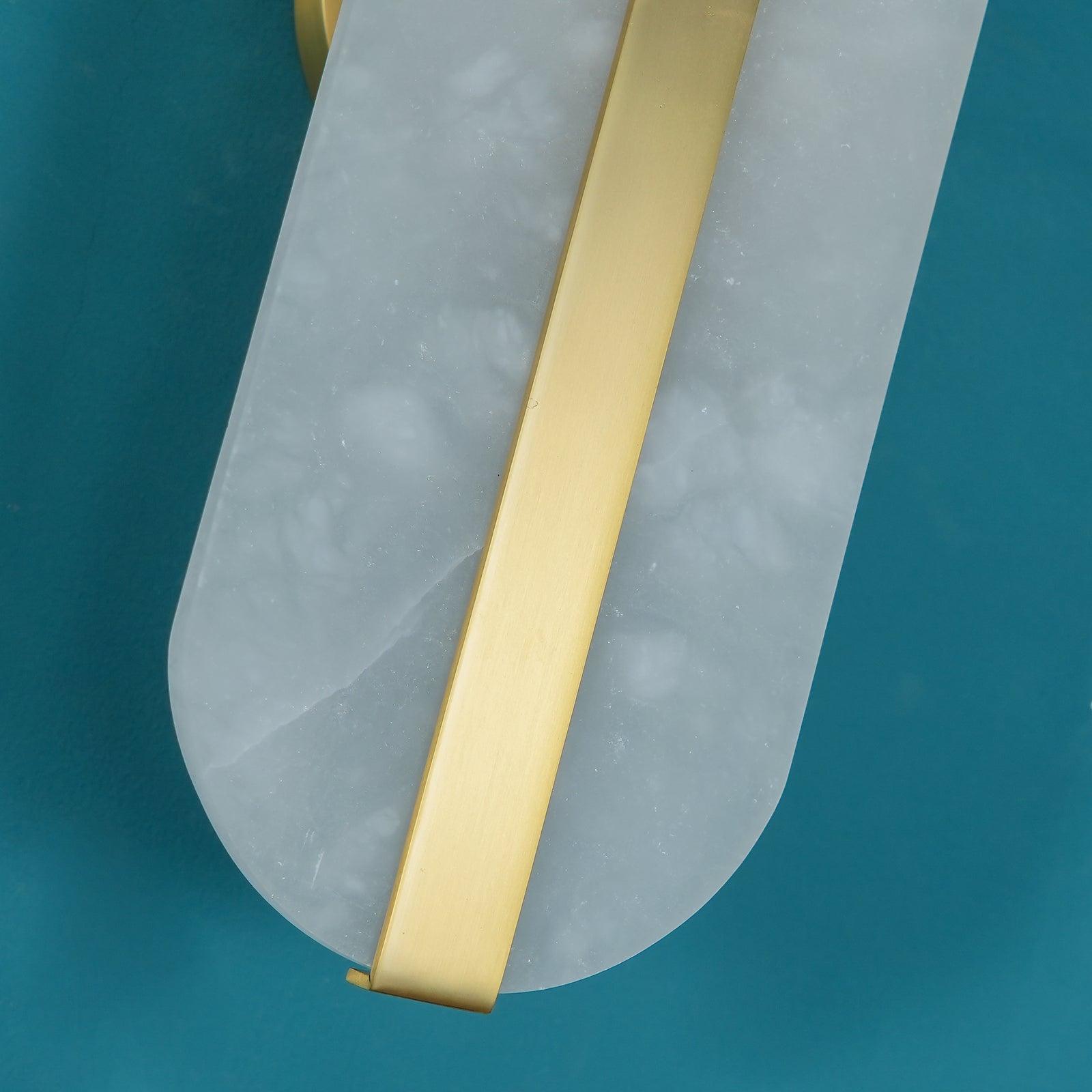 Calura Alabaster Double Light Wall Lamp - Letslighting