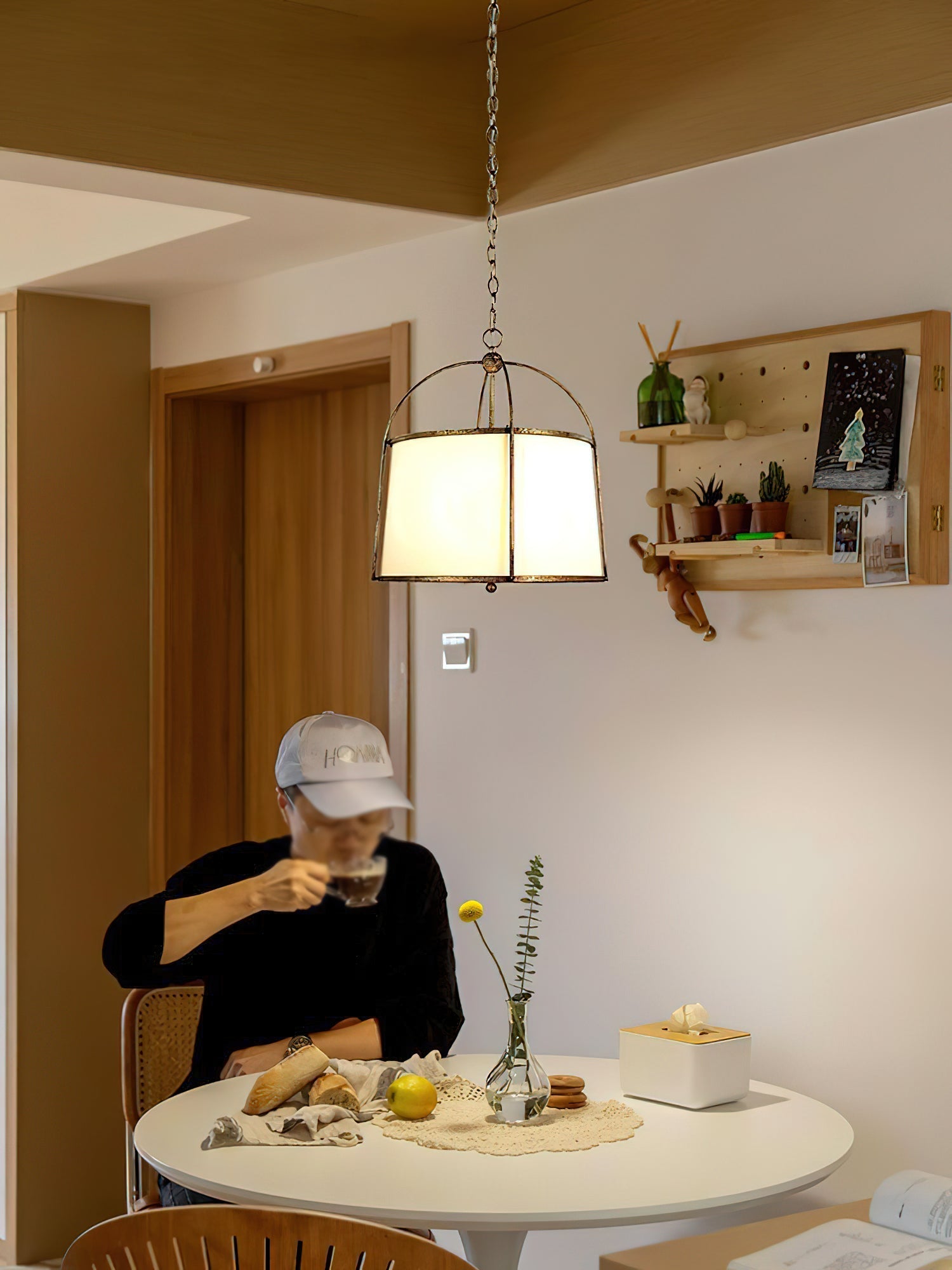 Flare Vintage Industrial Fabric Pendant Lamp - Letslighting
