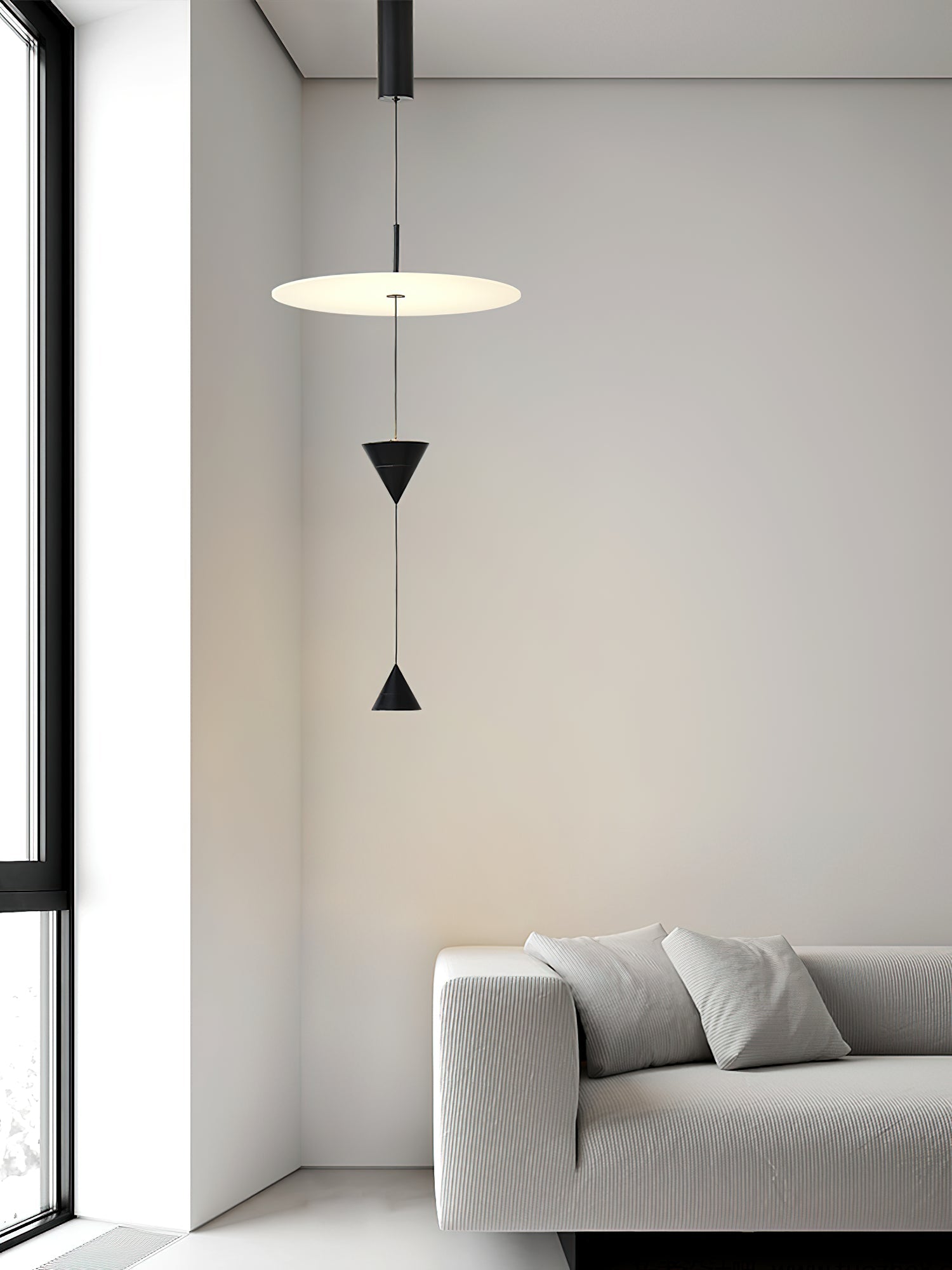 Vortex Minimalist Acrylic Pendant Lamp - Letslighting