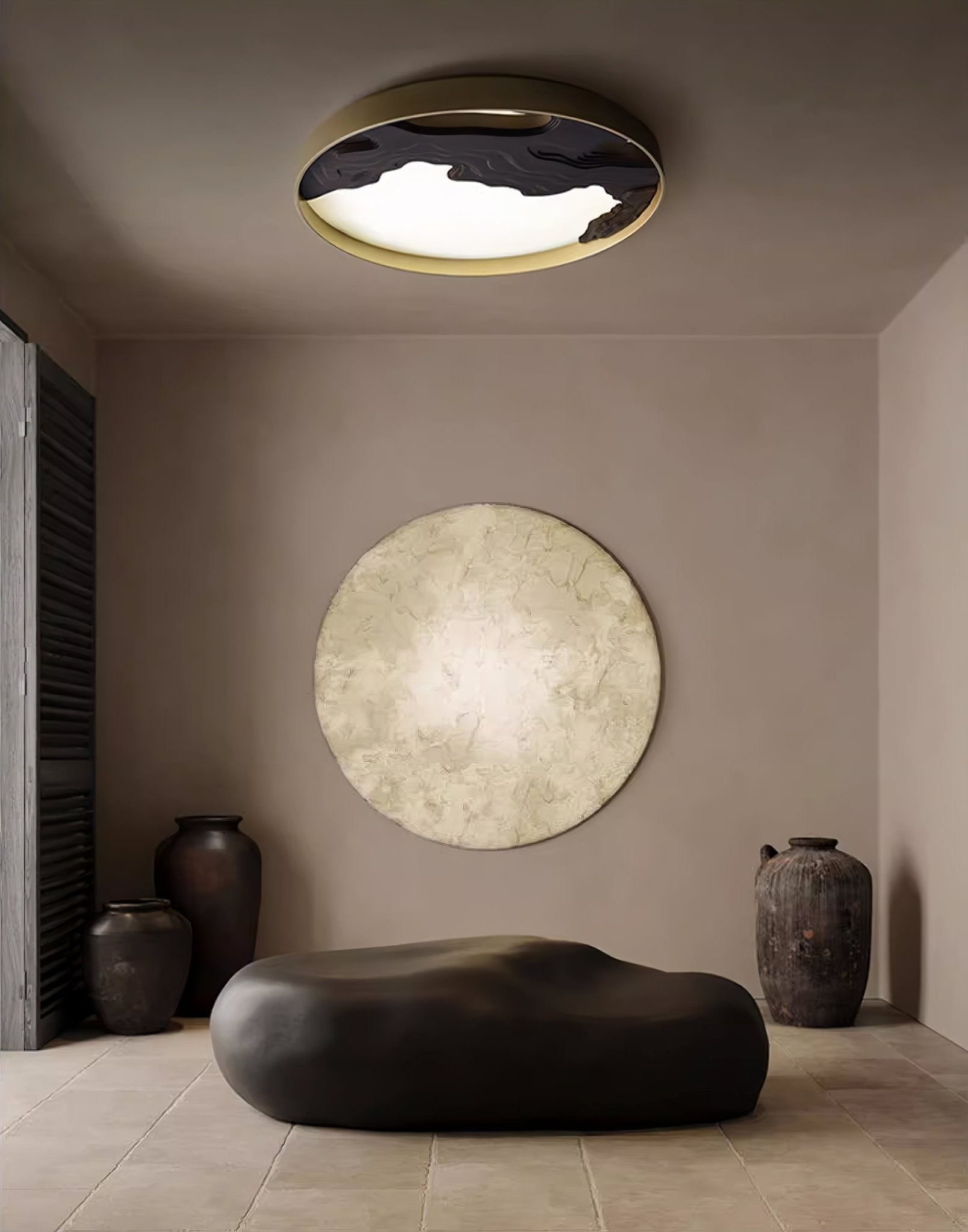 Lustra Ceiling Light Wood Oriental Natural - Letslighting