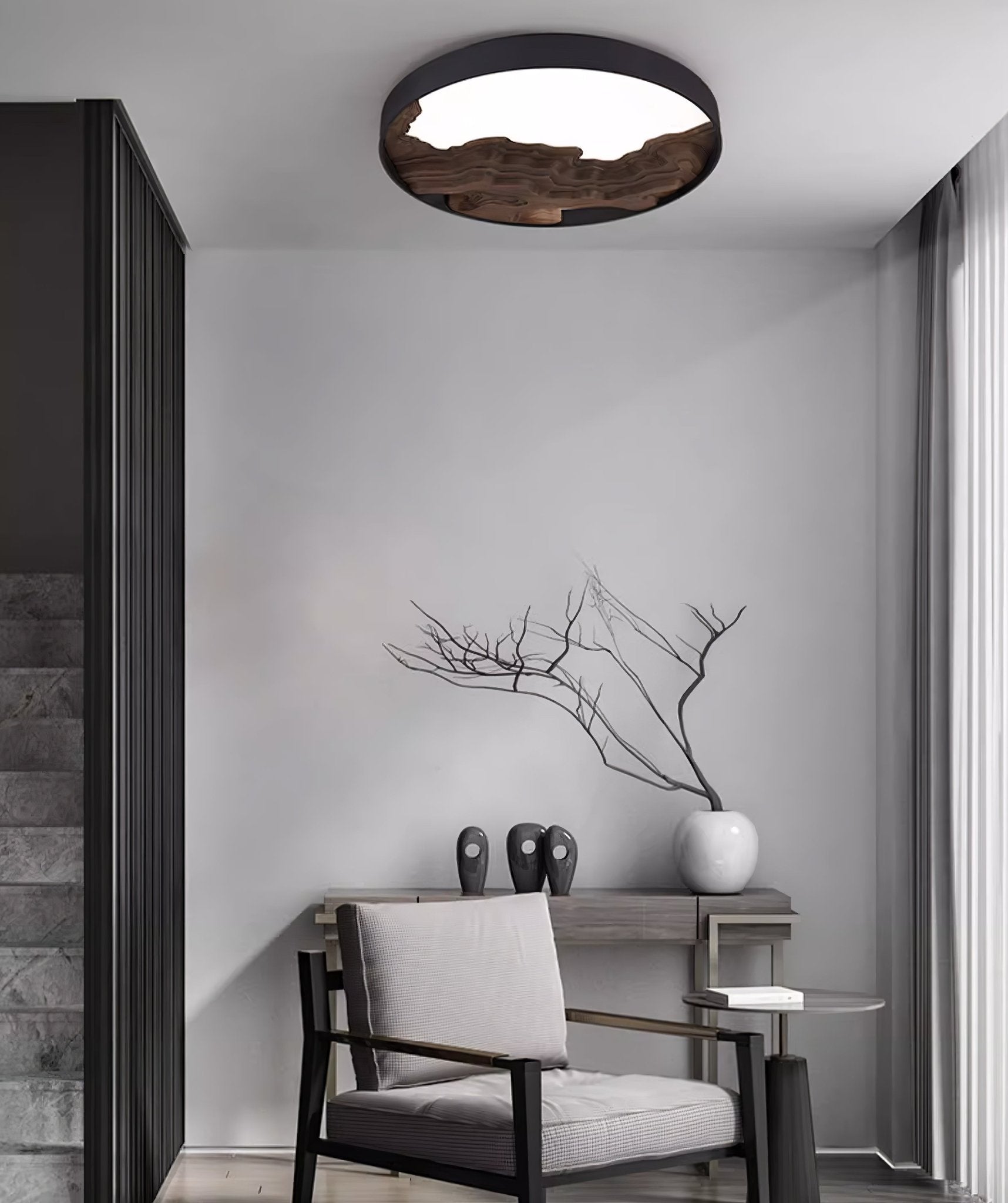 Lustra Ceiling Light Wood Oriental Natural - Letslighting