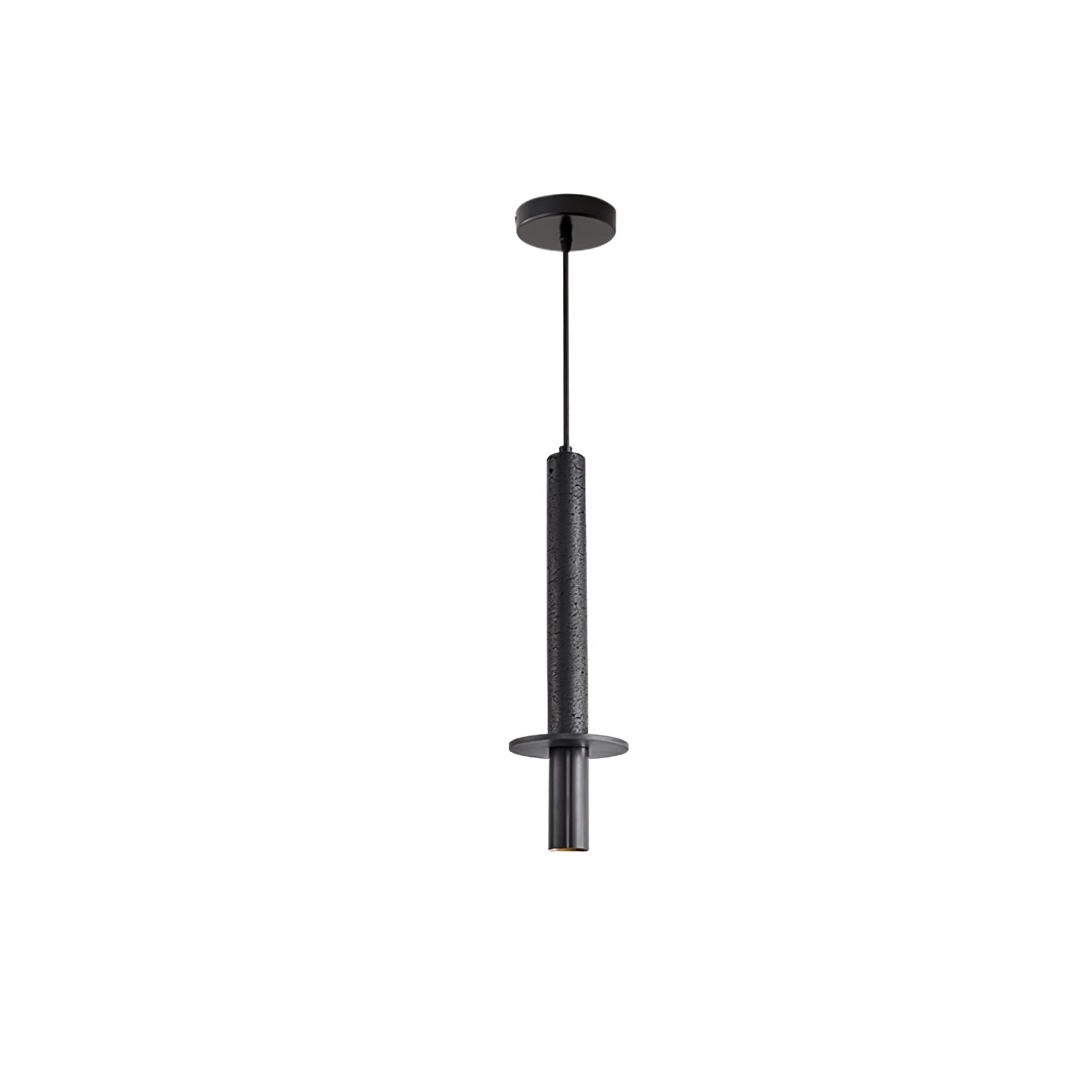Avdoryra Dual Cylinder Travertine Pendant Light - Letslighting