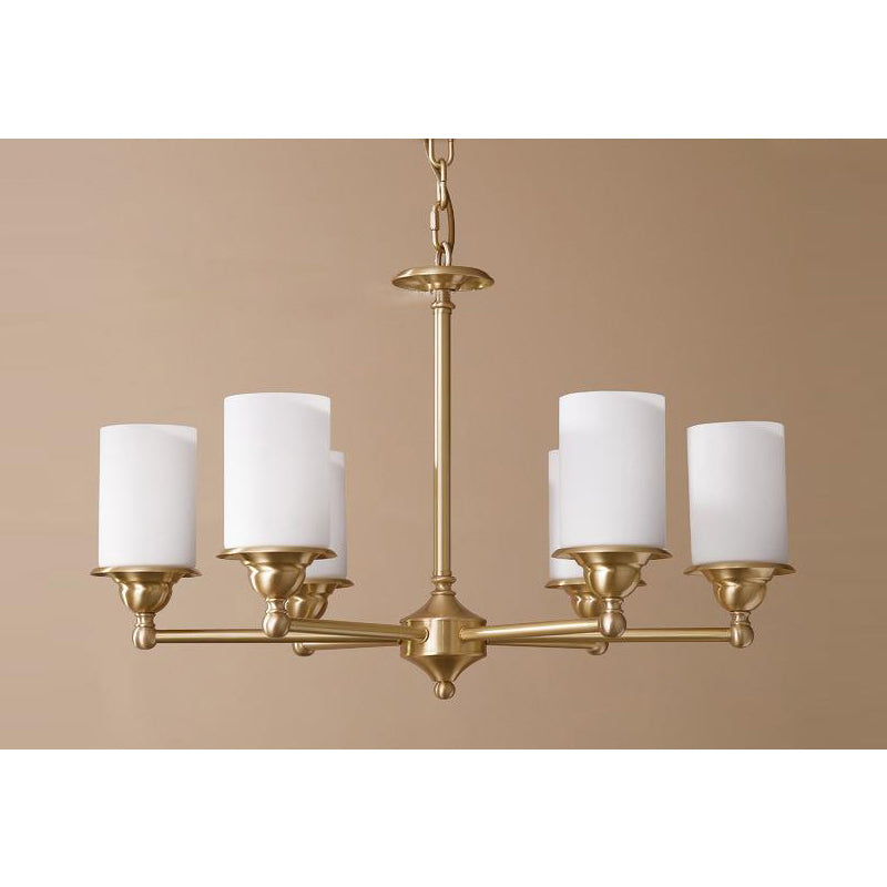 Idorara Postmodern Luxury Brass Glass Chandelier - Letslighting
