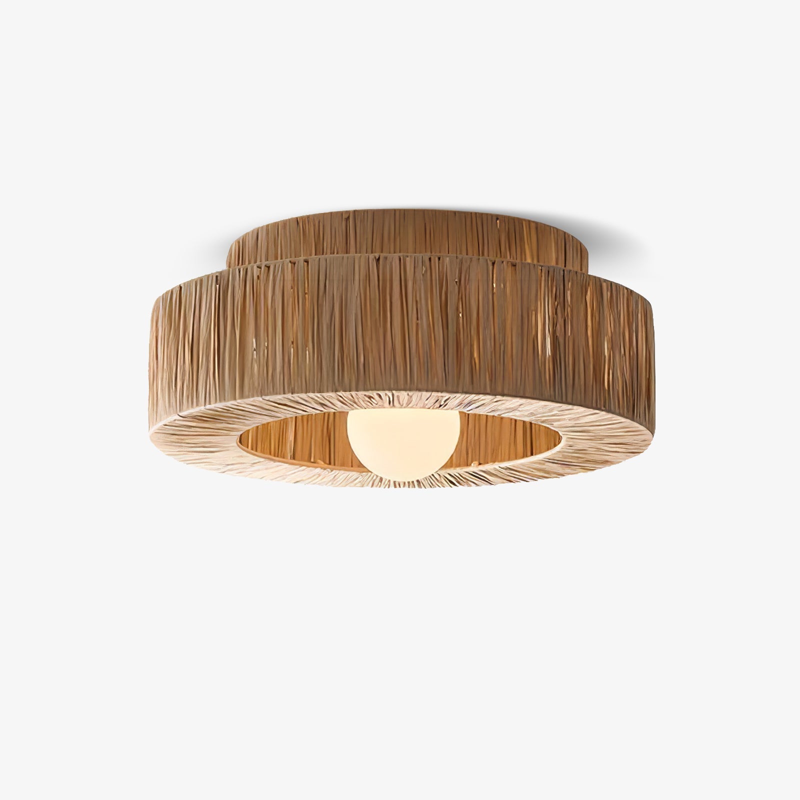 Ilthean Natural Straw Art Ceiling Lamp - Letslighting