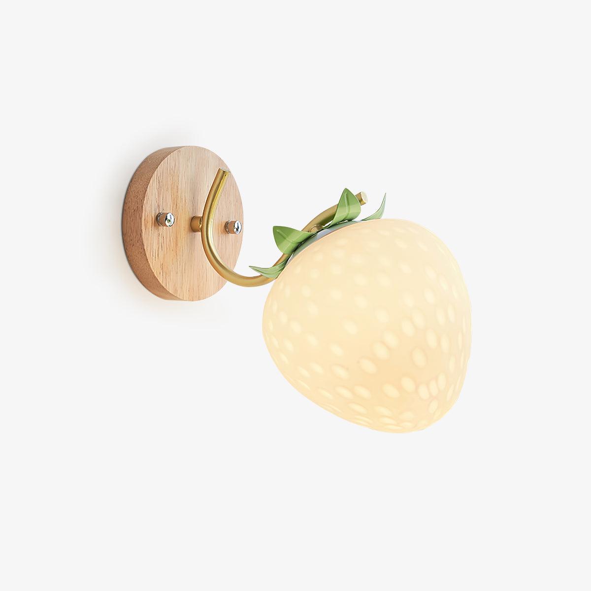 Pebora Strawberry-Inspired Wall Lamp - Letslighting