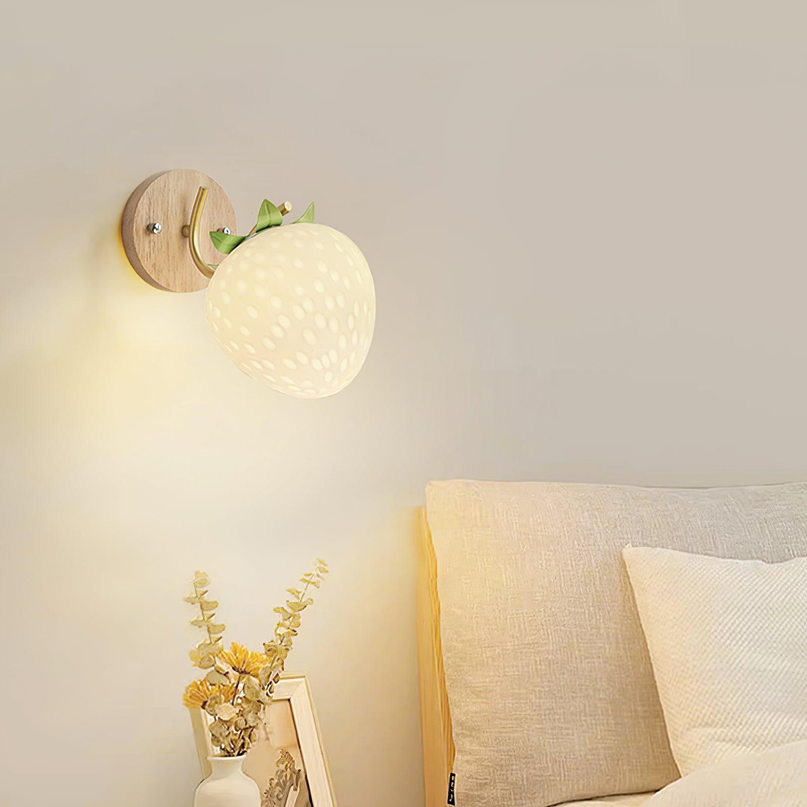 Pebora Strawberry-Inspired Wall Lamp - Letslighting