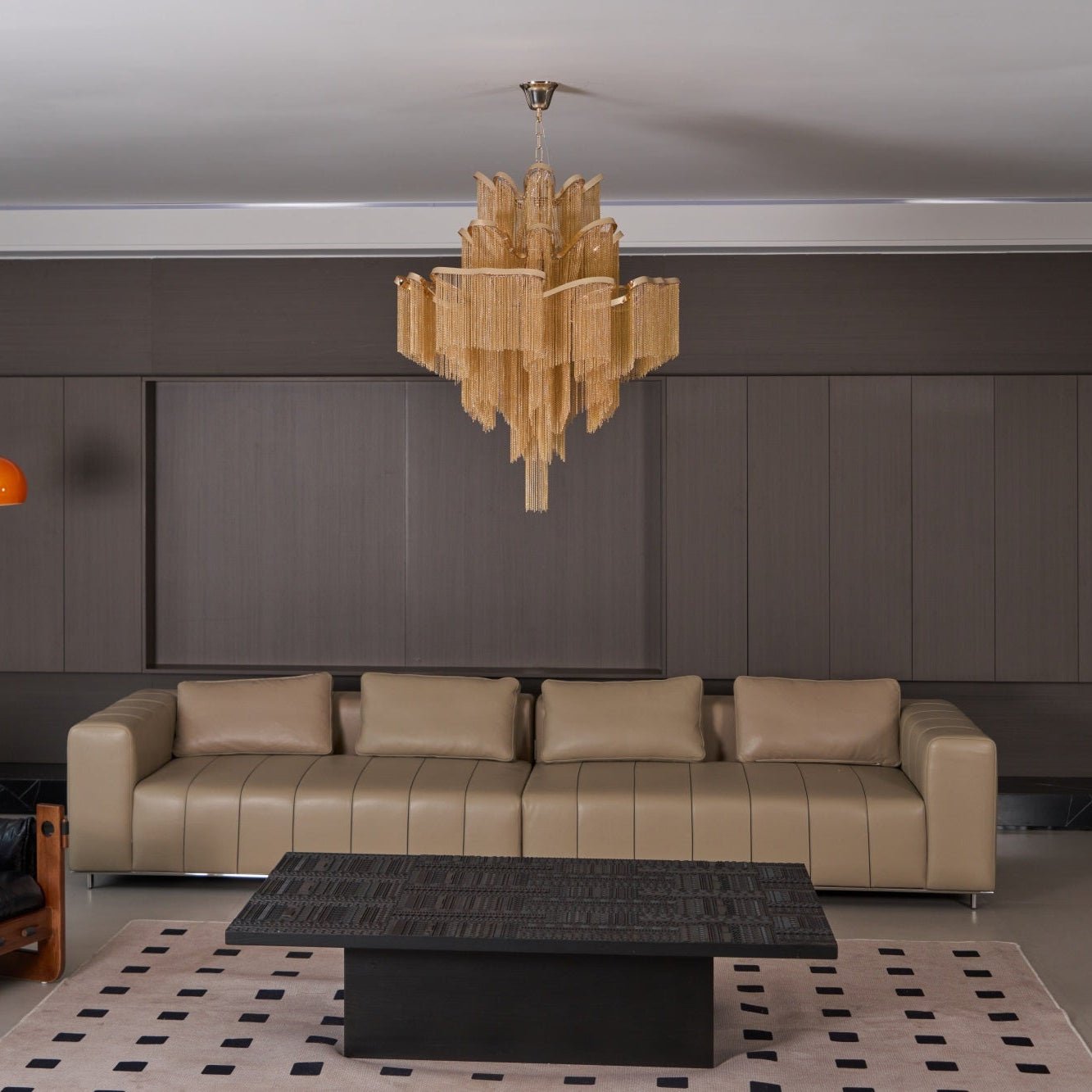 Lustra Pendant Lamp Stream Chain Nickel - Letslighting