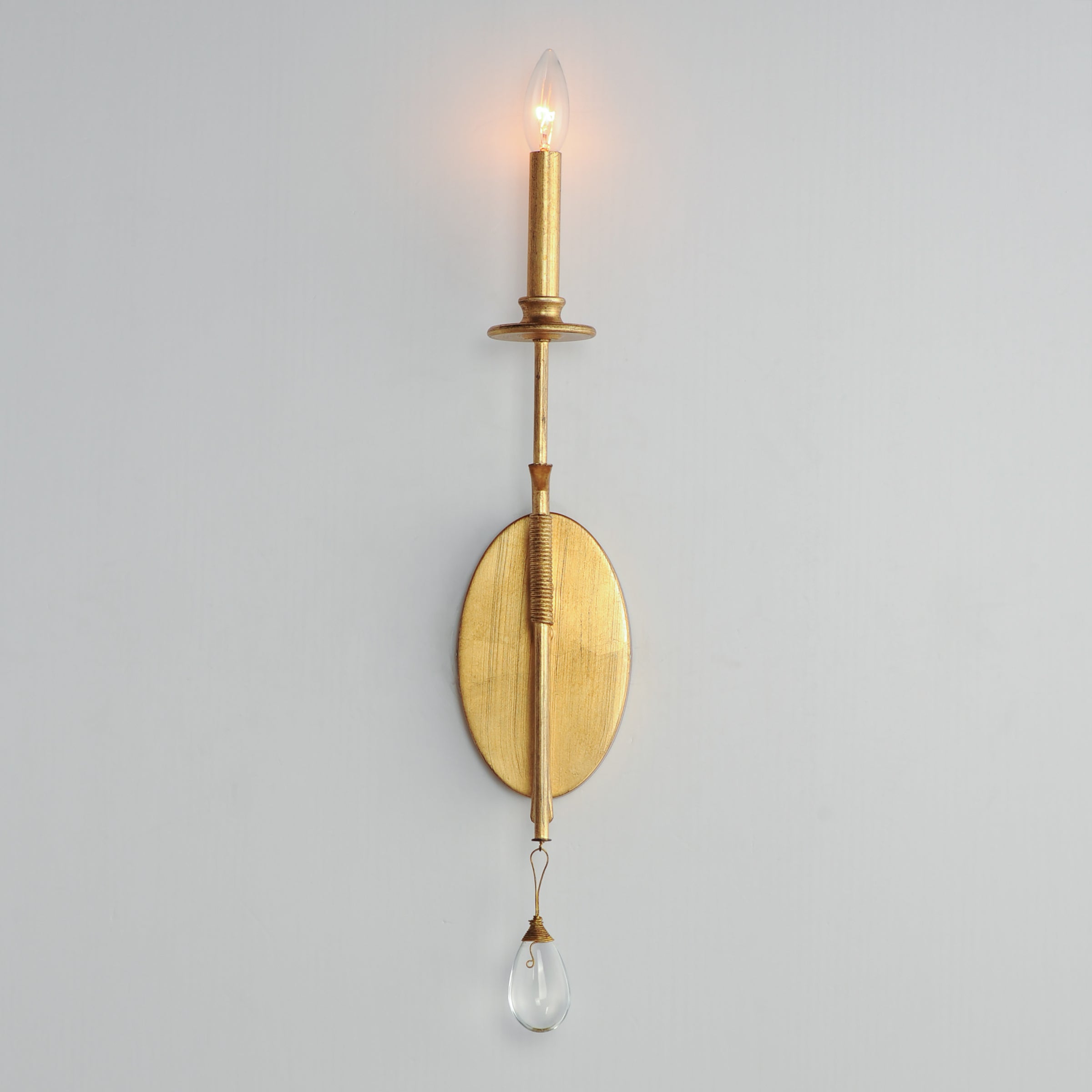 Cotalan Modern Minimalist Candle Crystal Wall Lamp - Letslighting