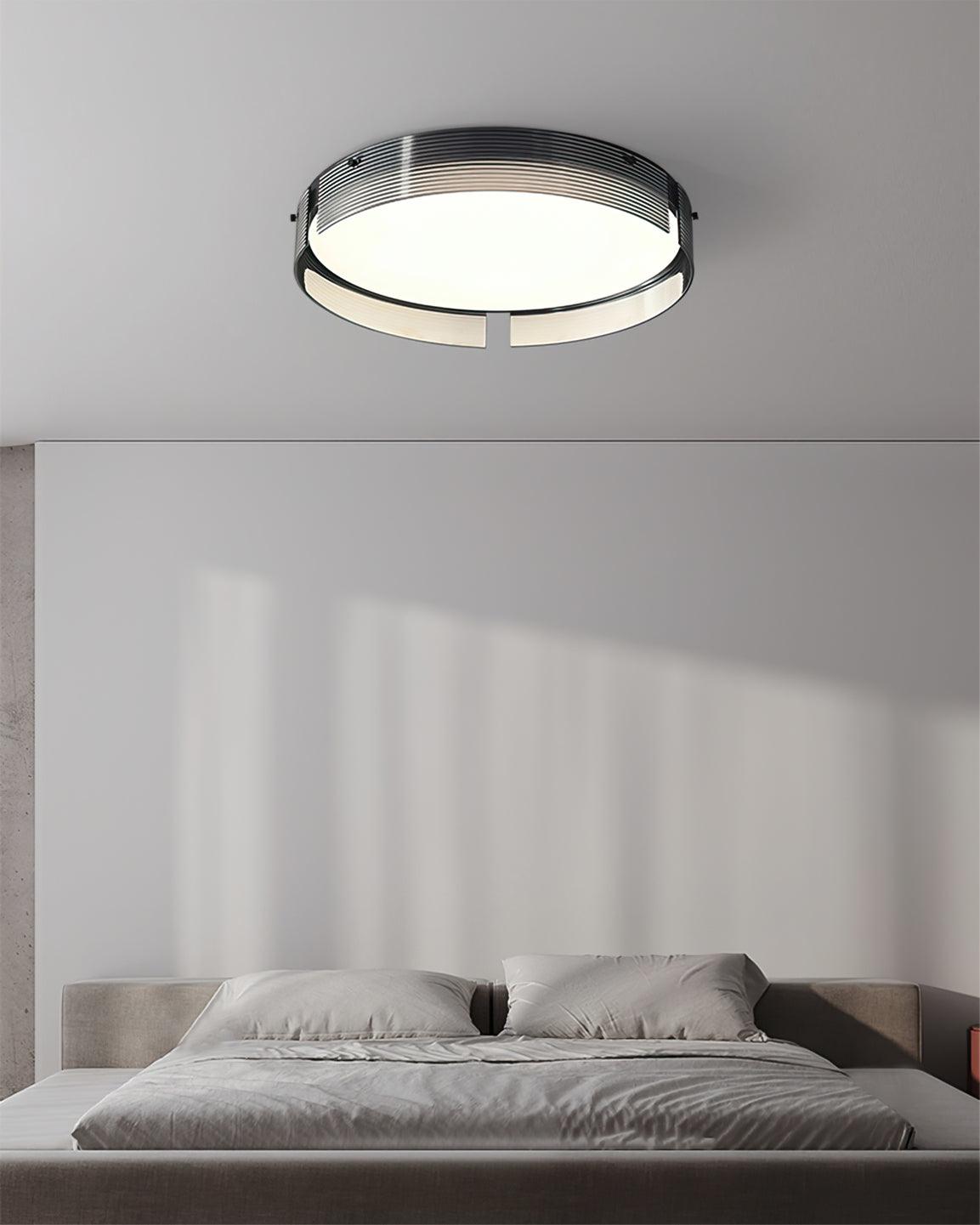 Stripe Ceiling Lamp Modern Brass Sleek Lines - Letslighting