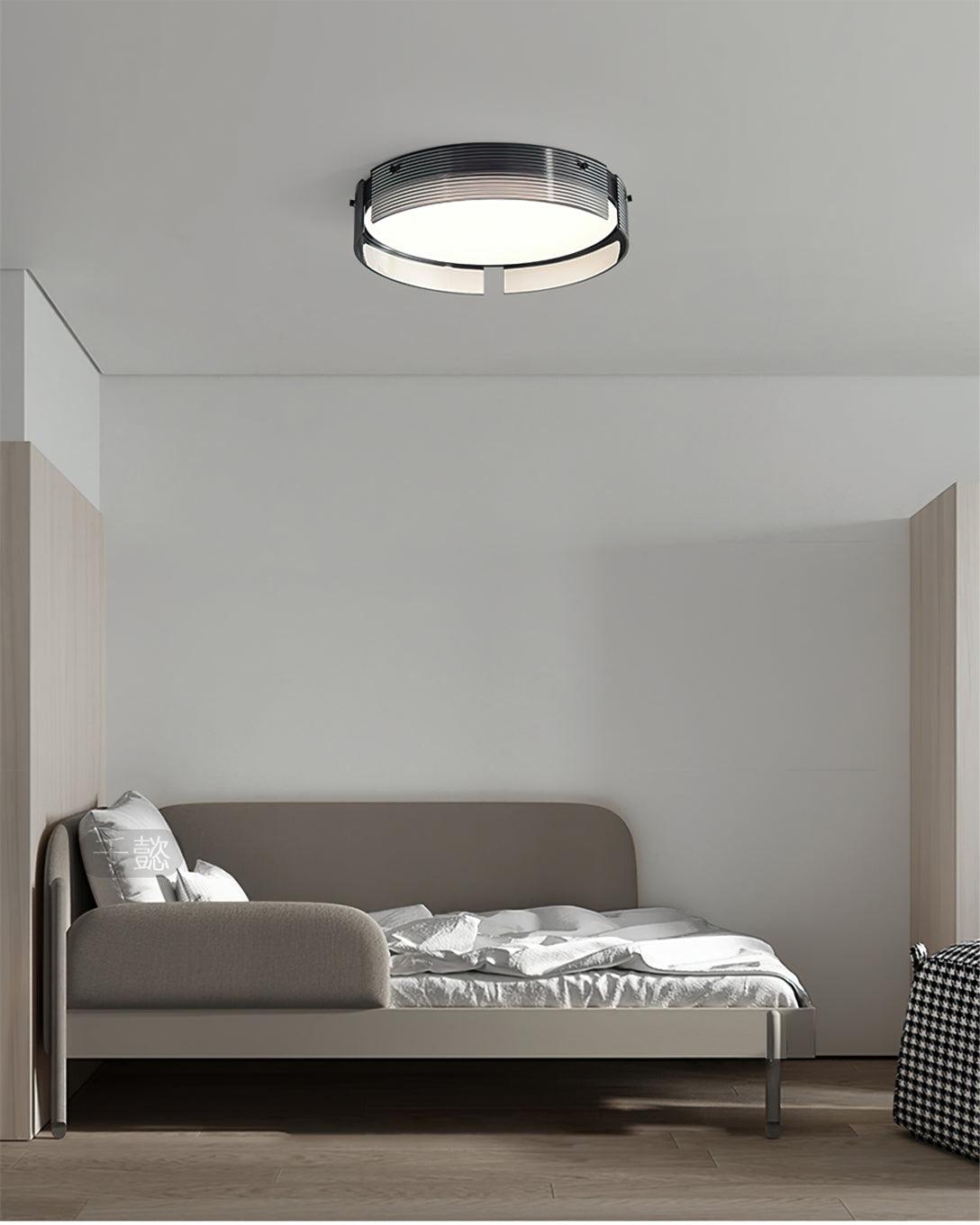 Stripe Ceiling Lamp Modern Brass Sleek Lines - Letslighting