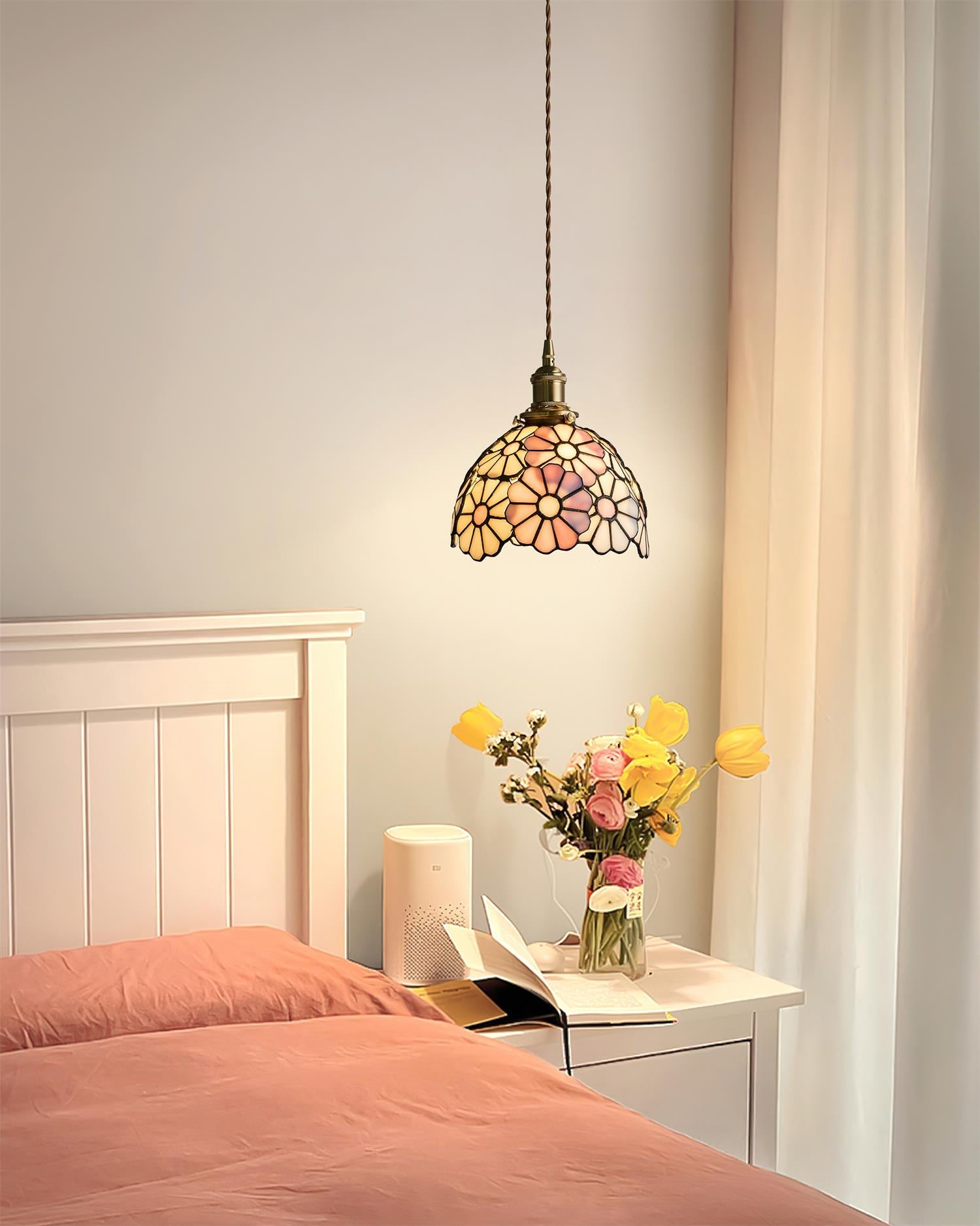 Suka Floral Mosaic Pendant Lamp - Letslighting