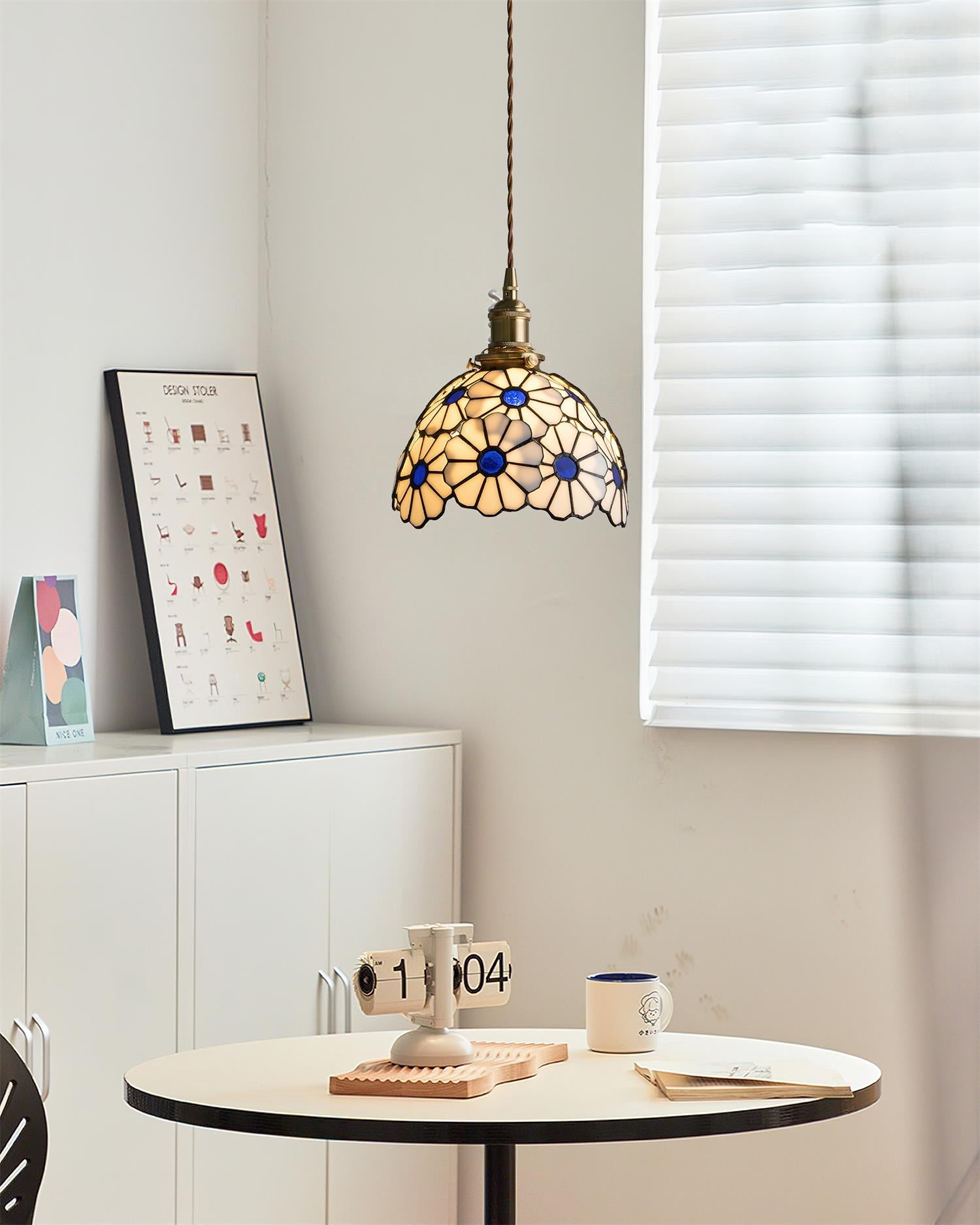 Suka Floral Mosaic Pendant Lamp - Letslighting