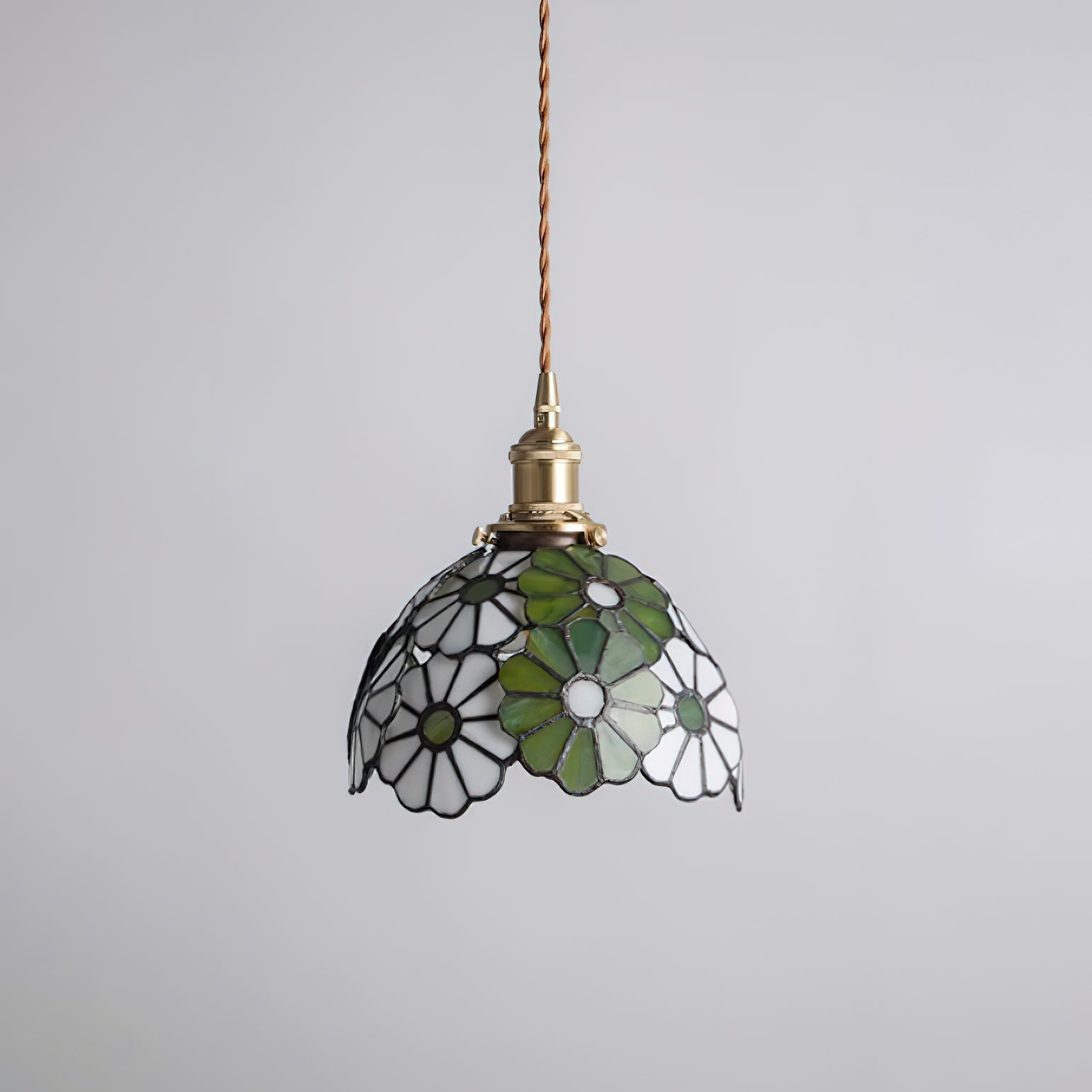 Tiffany Floral Pendant Light Blue - Letslighting