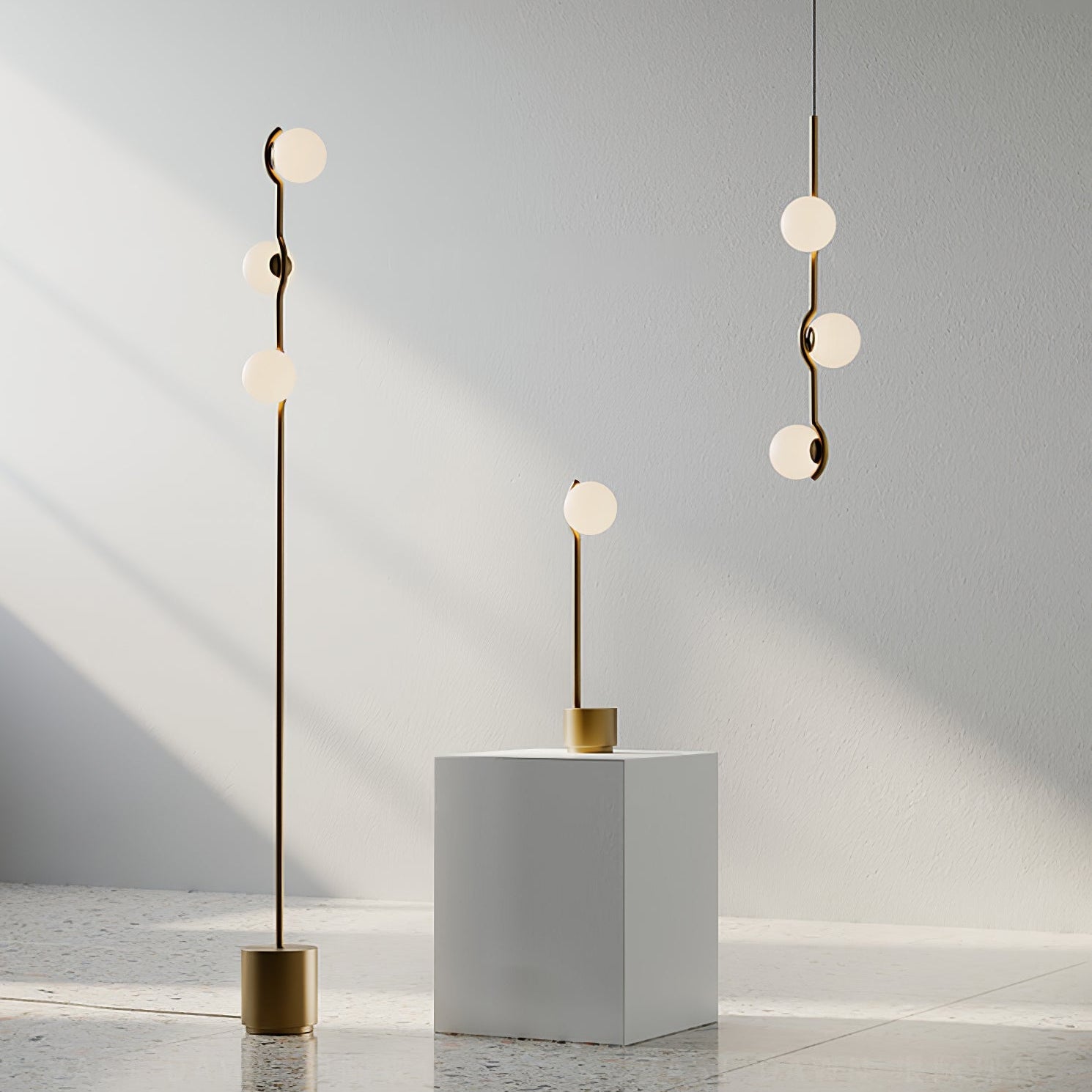 Fayno White Globe Chandelier - Letslighting