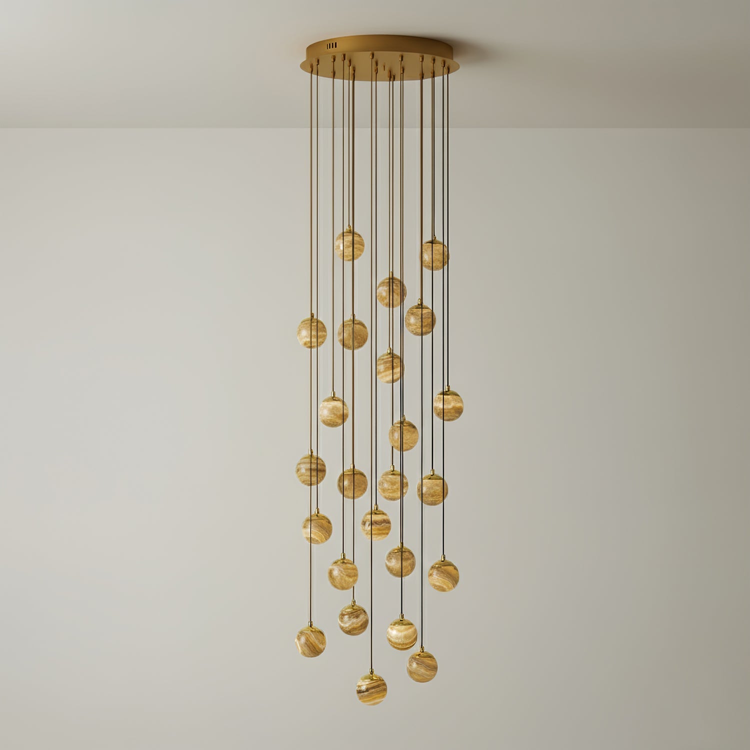 Sultana Alabaster Cluster Chandelier - Letslighting