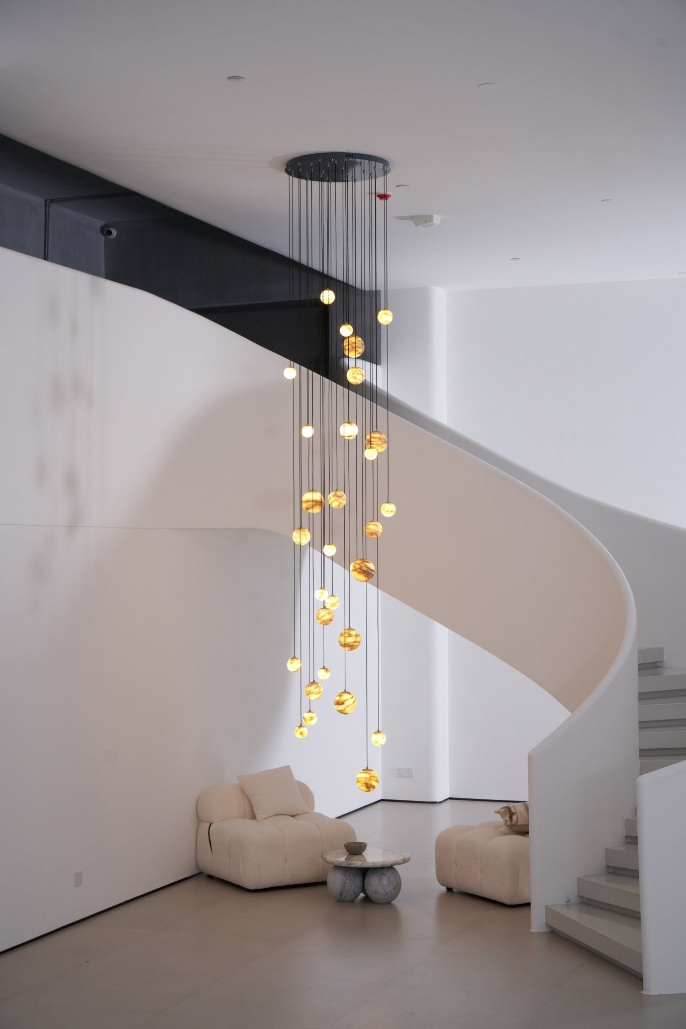 Sultana Alabaster Cluster Chandelier - Letslighting