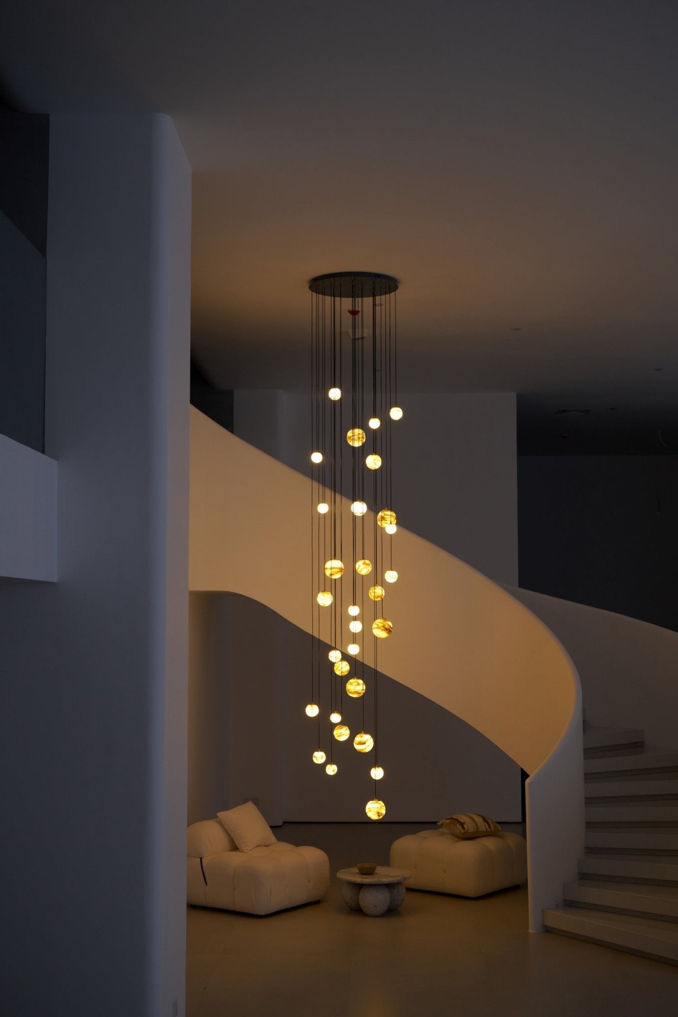 Sultana Alabaster Cluster Chandelier - Letslighting