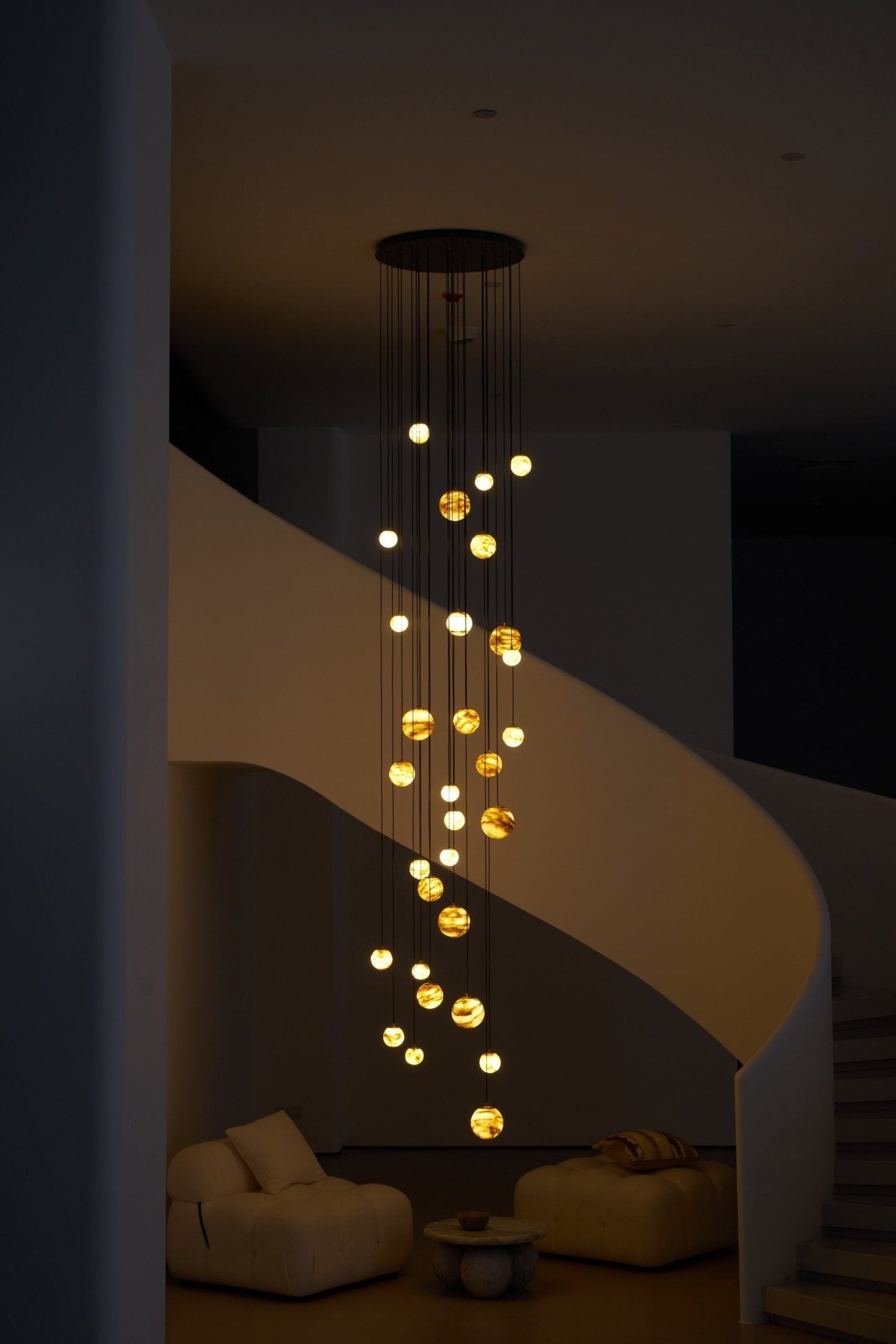 Sultana Alabaster Cluster Chandelier - Letslighting