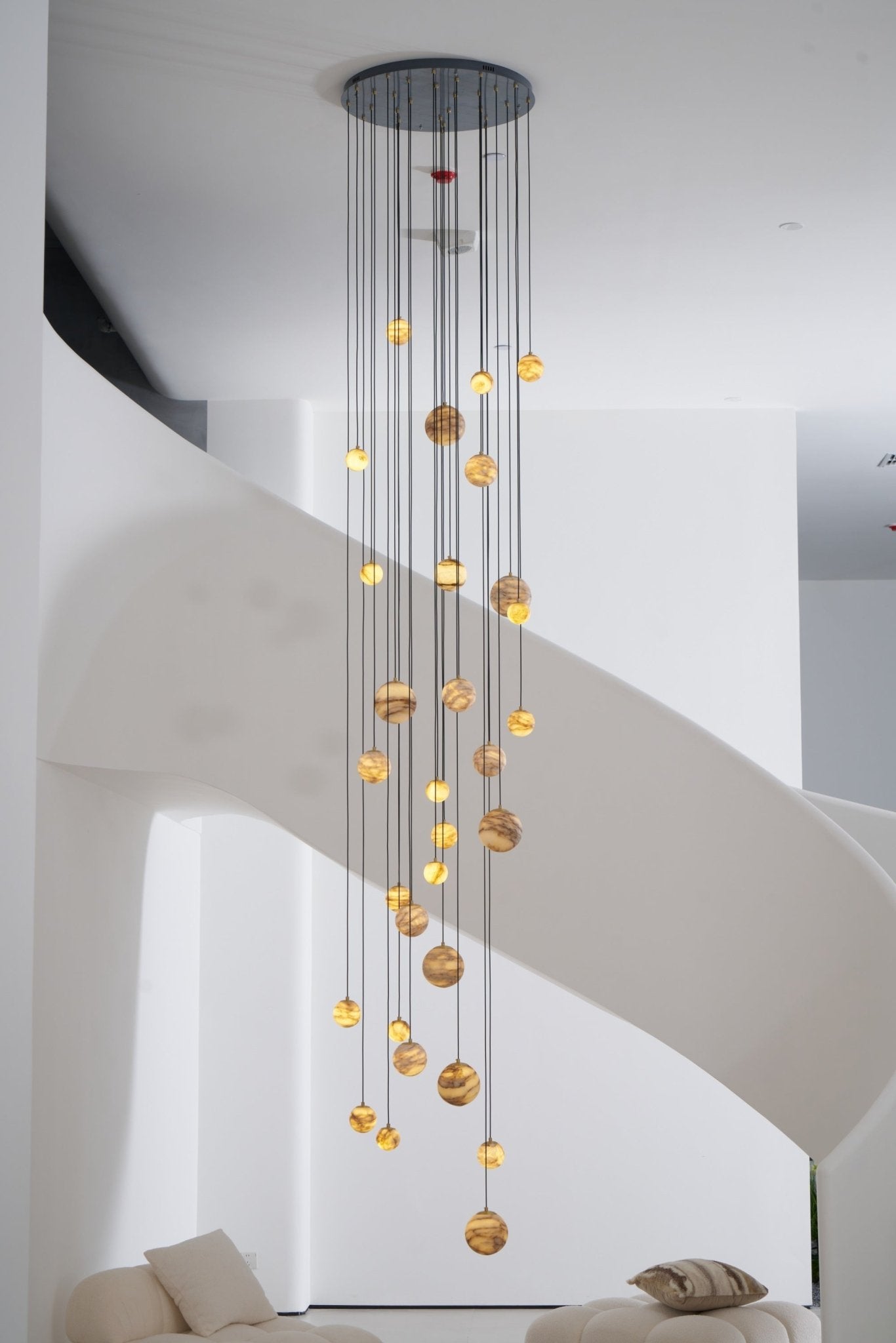 Sultana Alabaster Cluster Chandelier - Letslighting