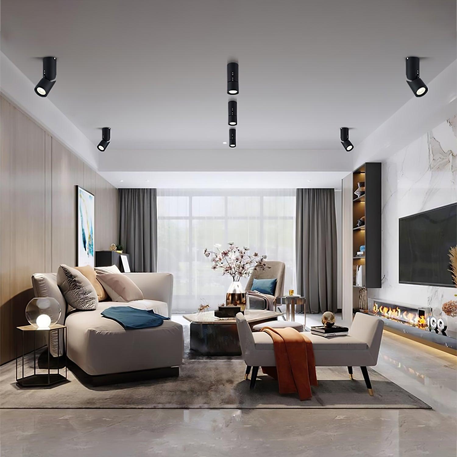 Lustra Ceiling lamp LED Spotlights Sunny Adjustable - Letslighting