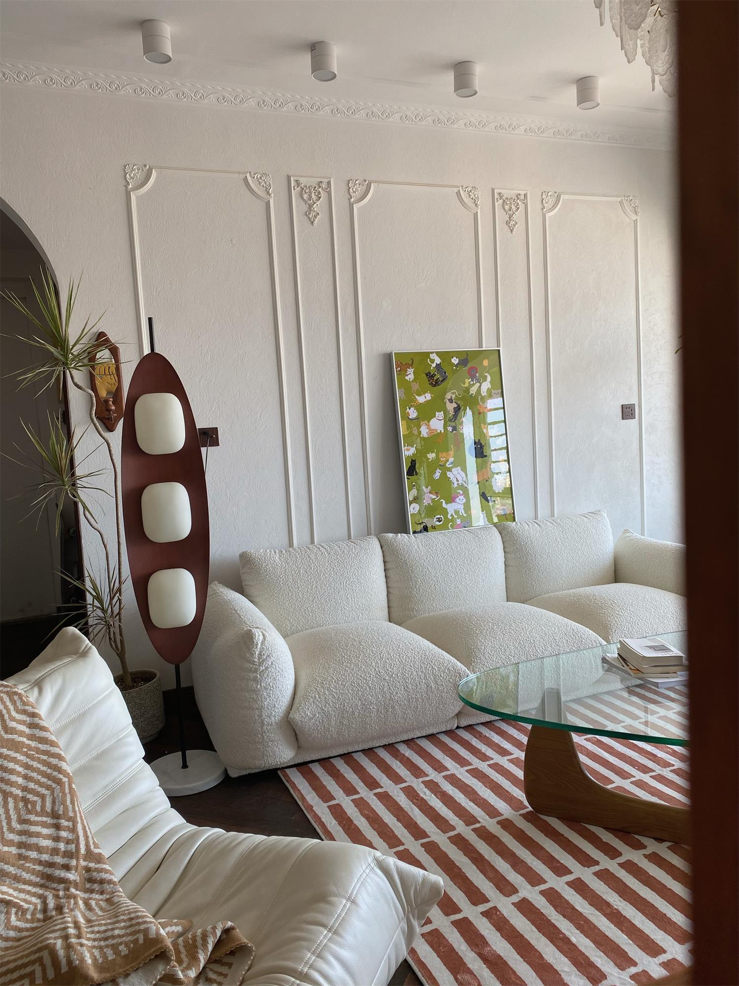 Camirara Marble Floor Lamp