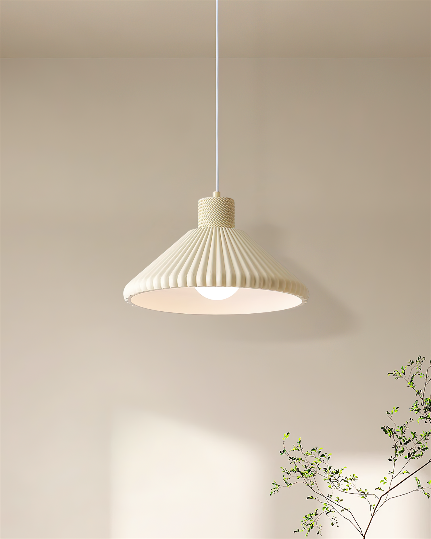 Surora Pendant Lamp Pleated - Letslighting