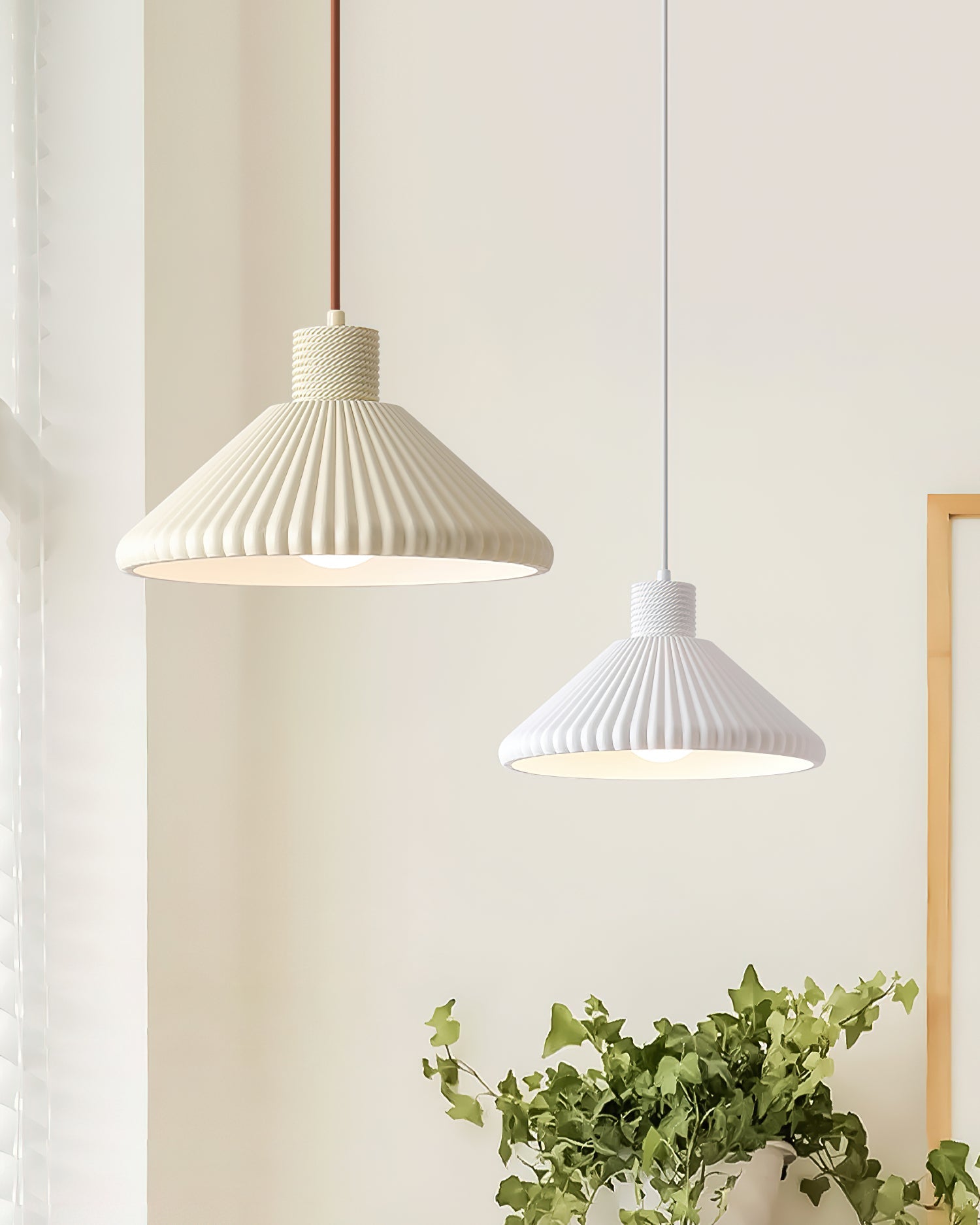Surora Pendant Lamp Pleated - Letslighting