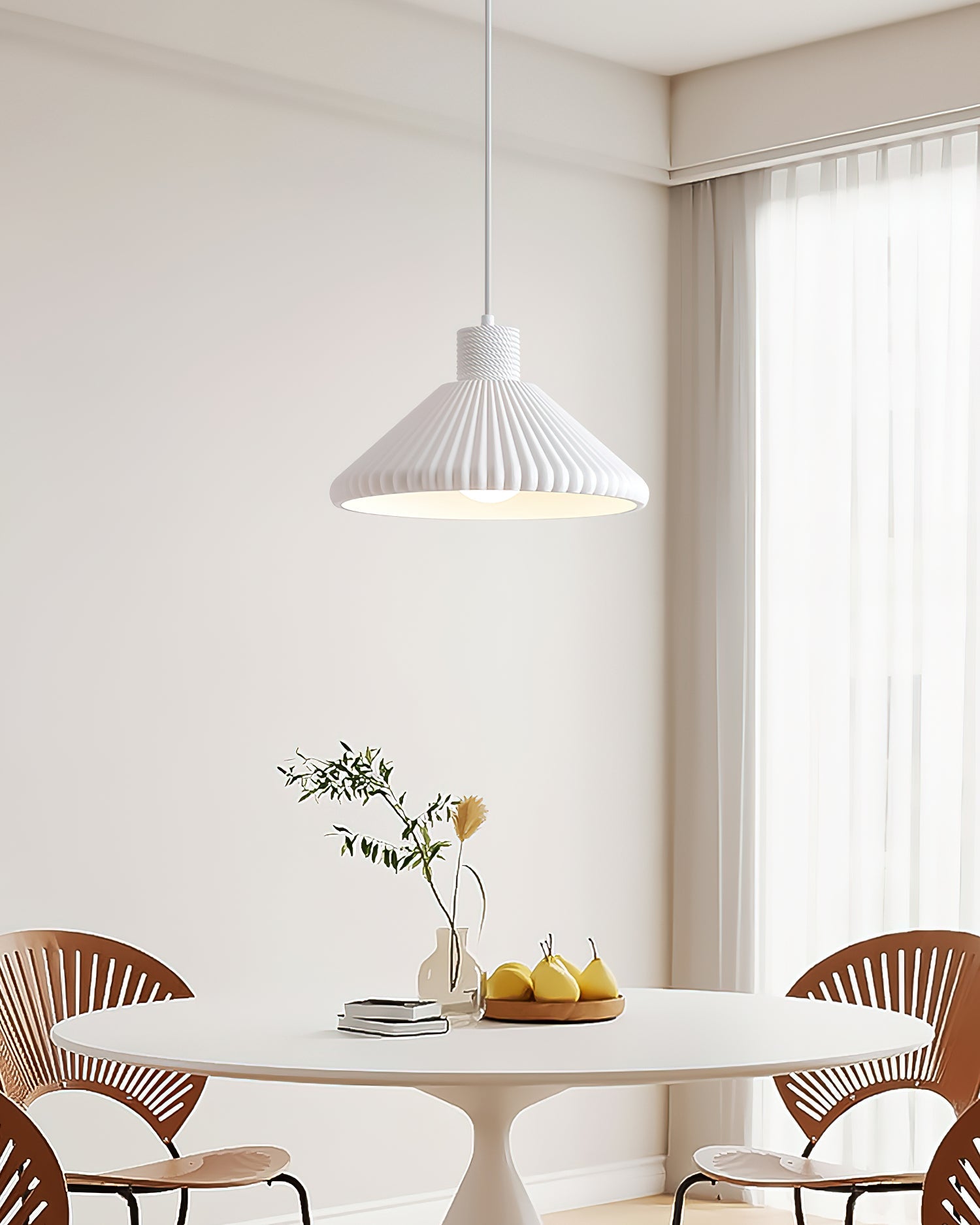 Surora Pendant Lamp Pleated - Letslighting