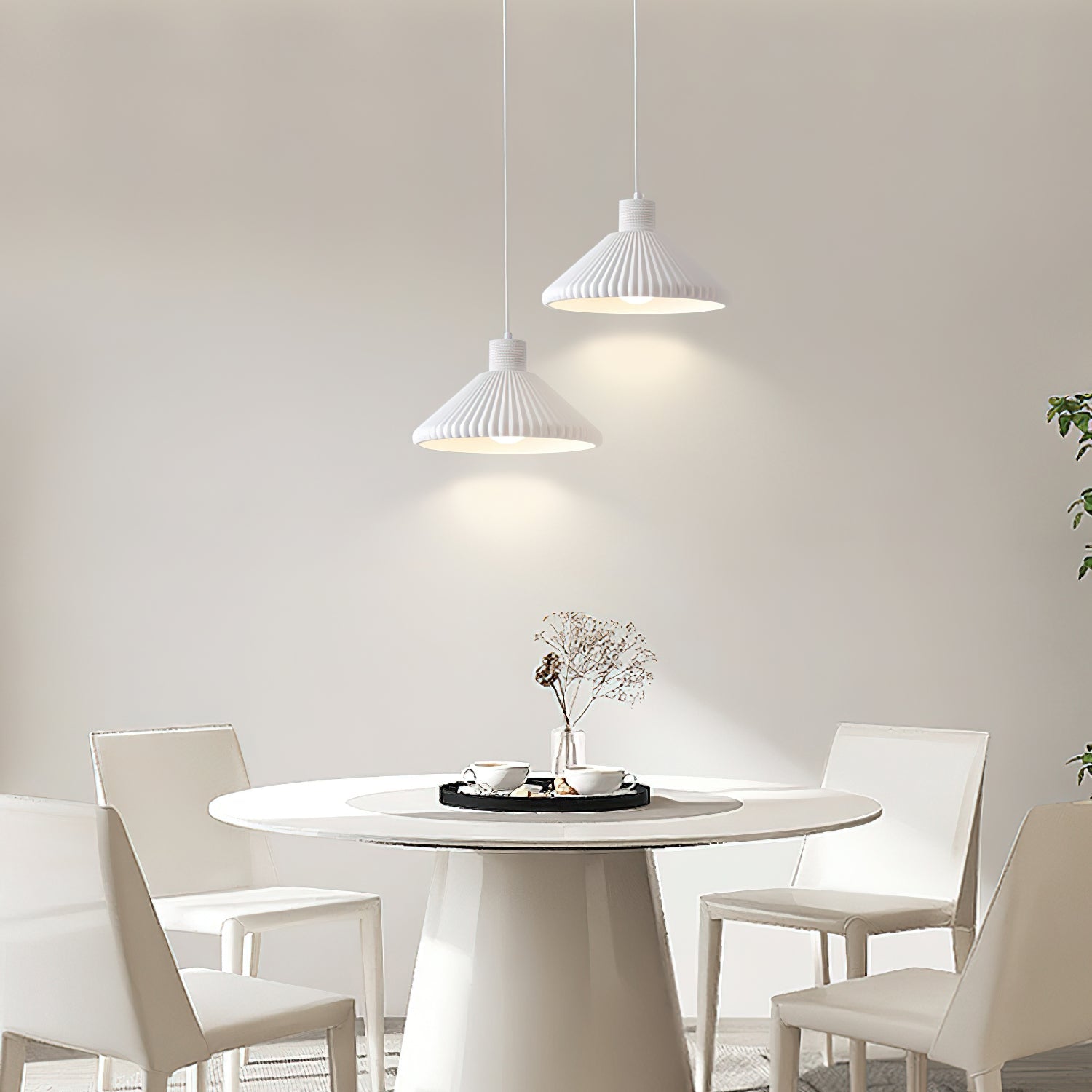 Surora Pendant Lamp Pleated - Letslighting