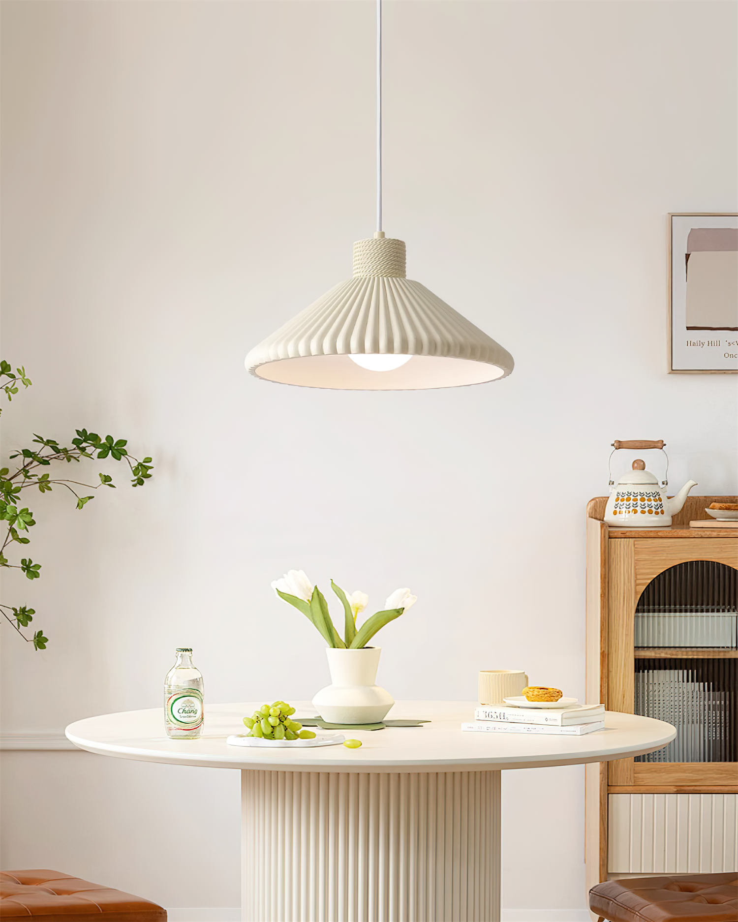 Surora Pendant Lamp Pleated - Letslighting