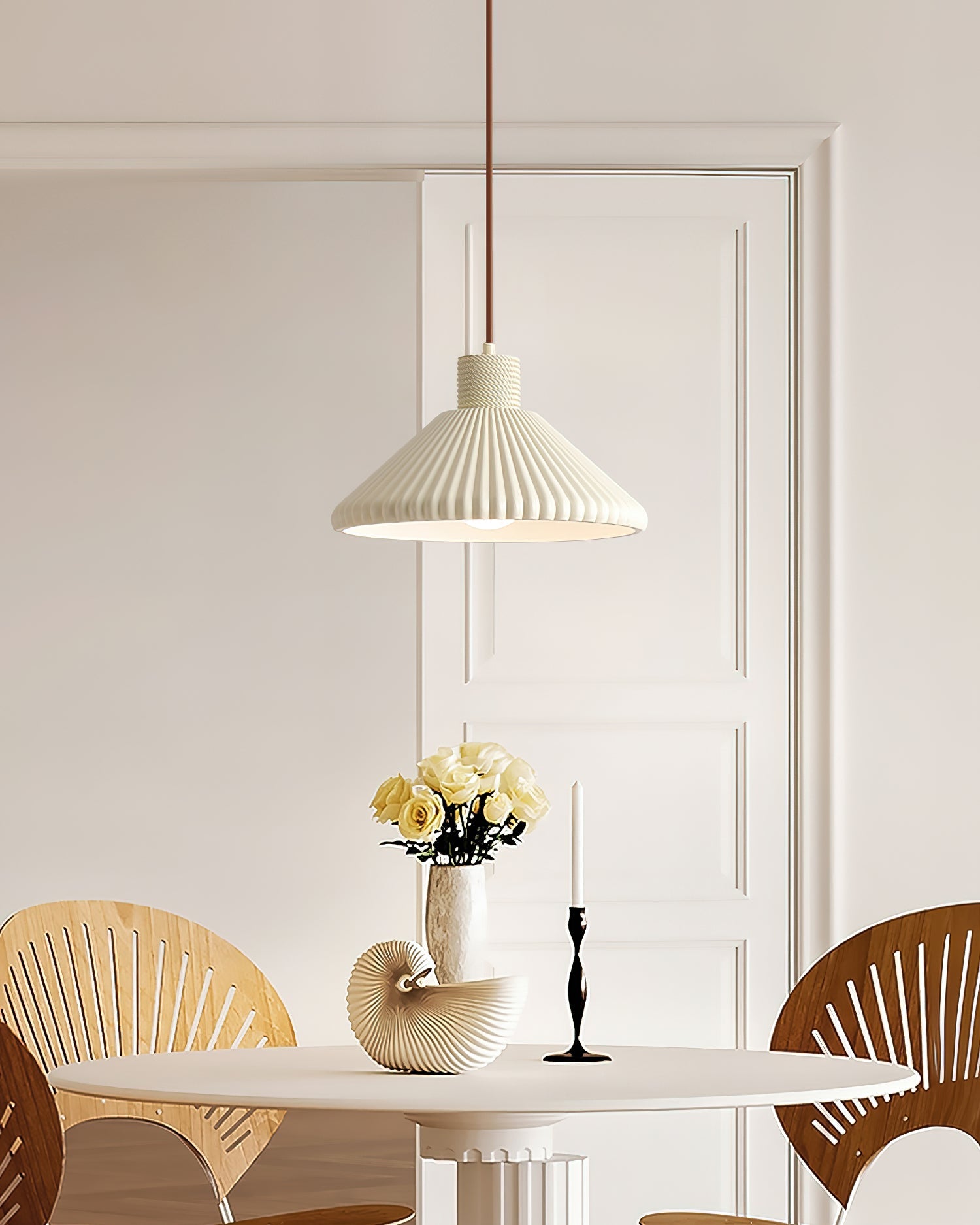 Surora Pendant Lamp Pleated - Letslighting
