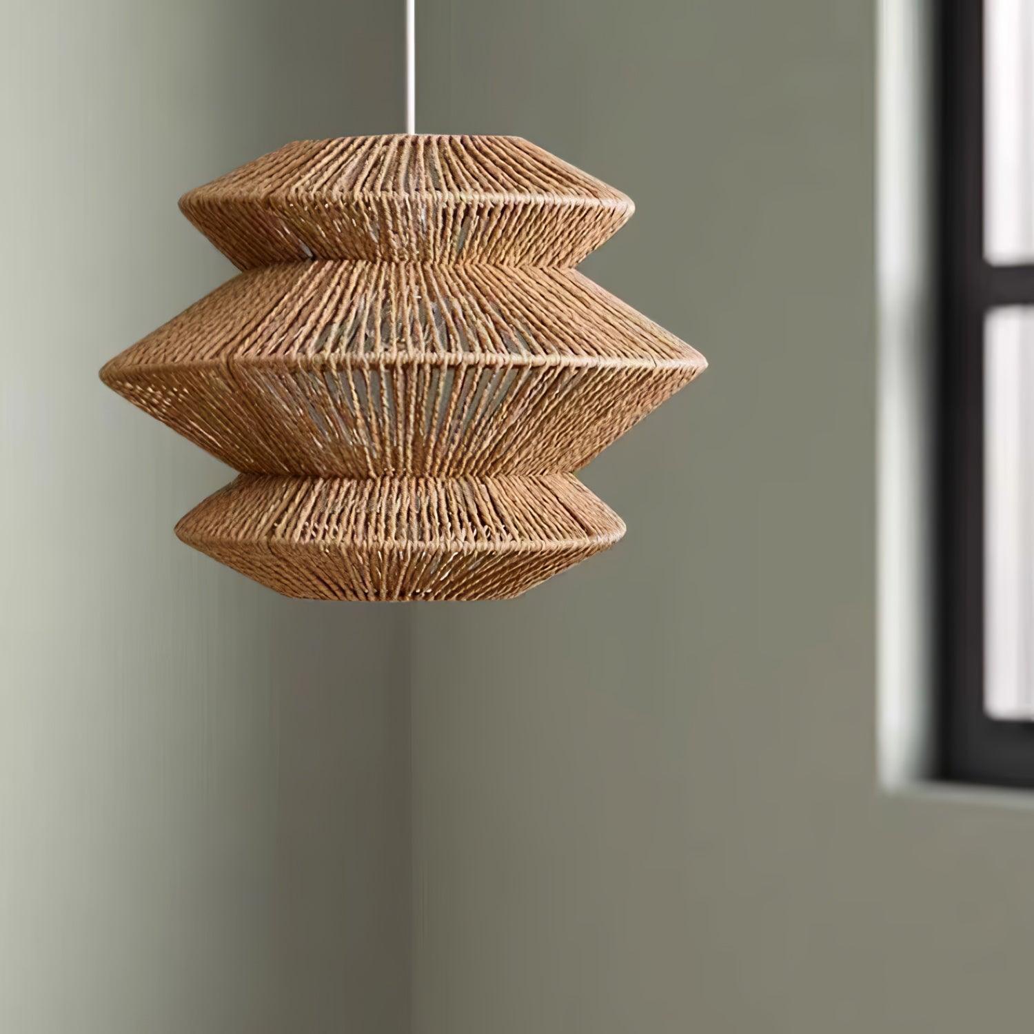Suru Pendant Lamp Woven Island Organic - Letslighting