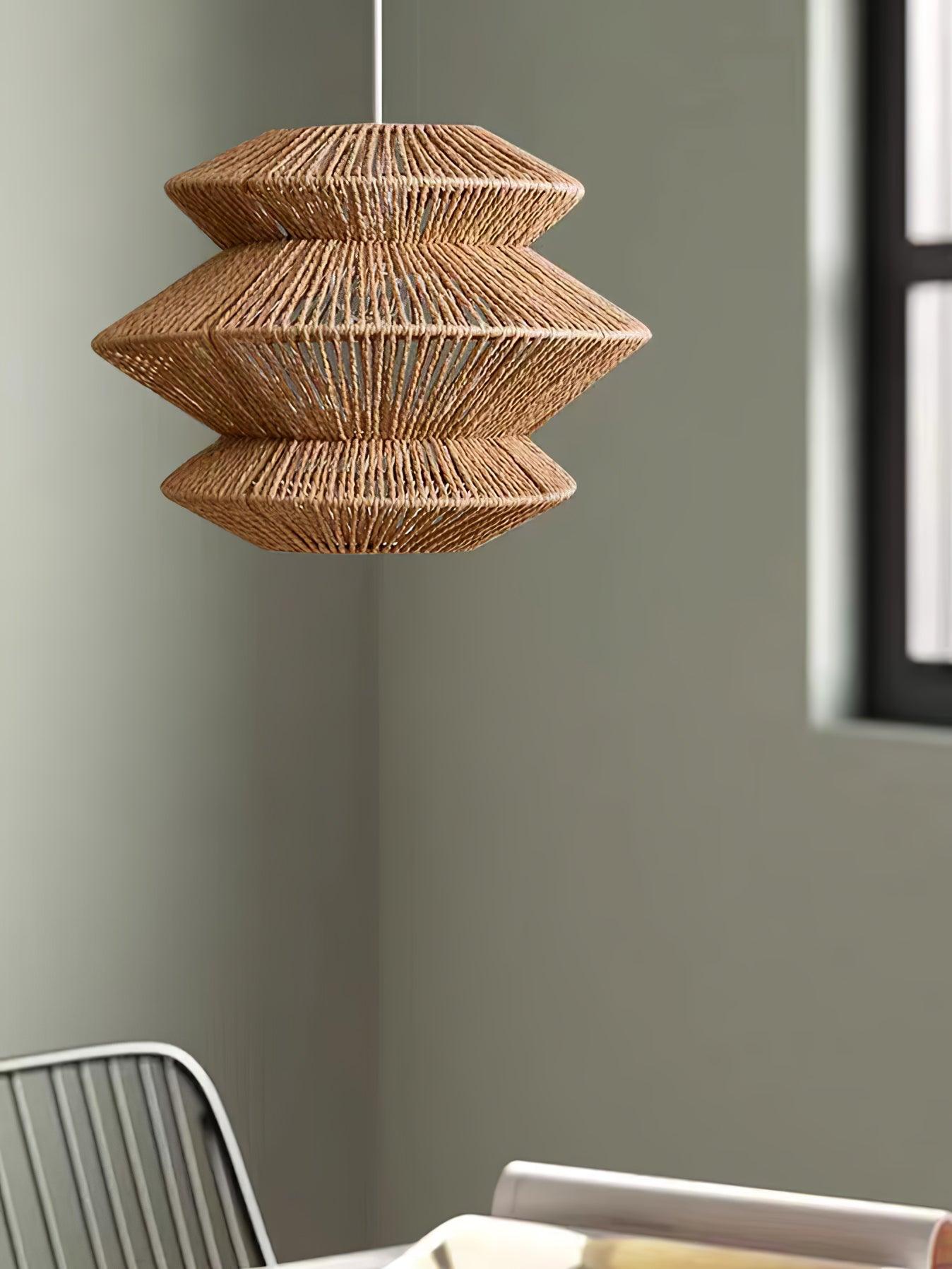 Suru Pendant Lamp Woven Island Organic - Letslighting