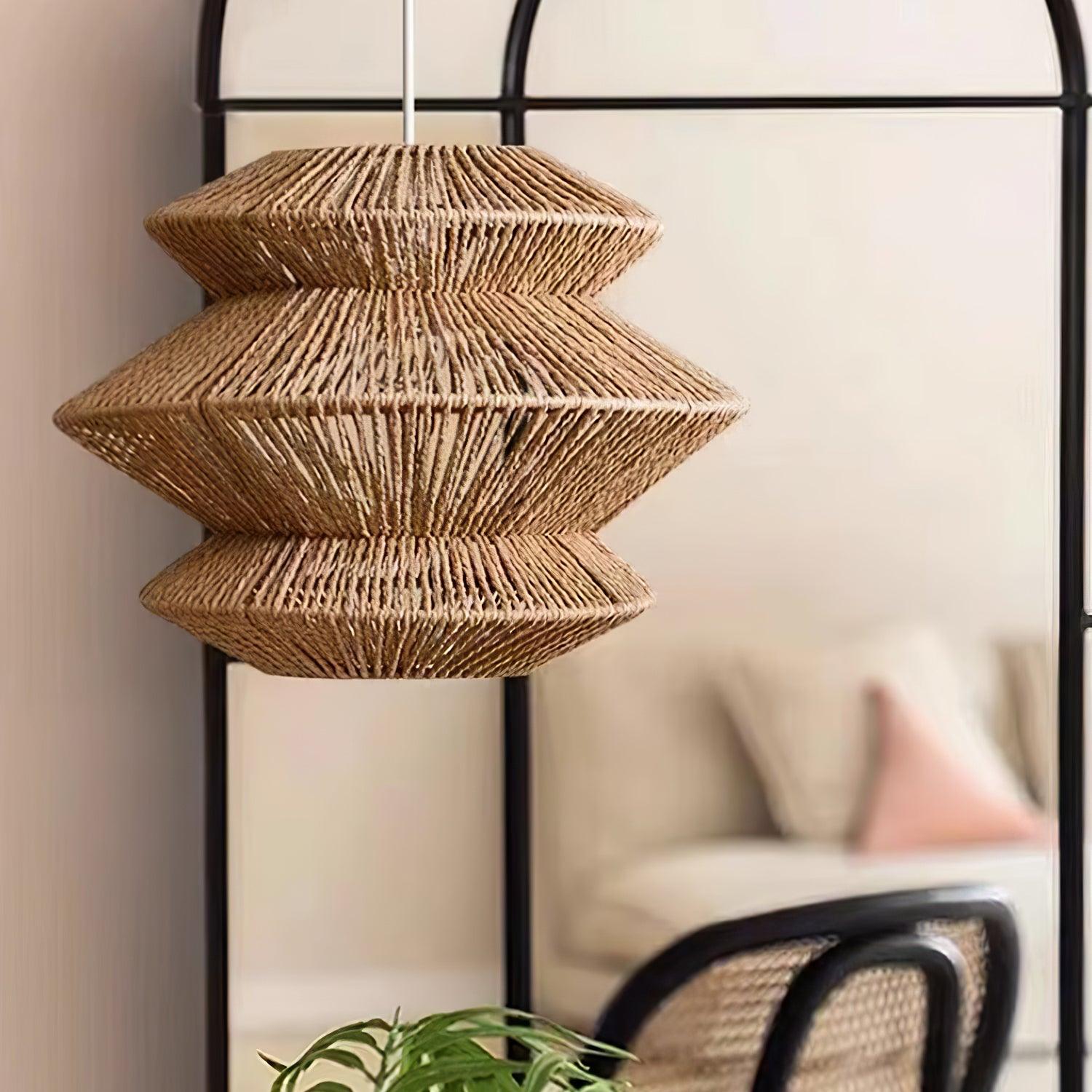Suru Pendant Lamp Woven Island Organic - Letslighting