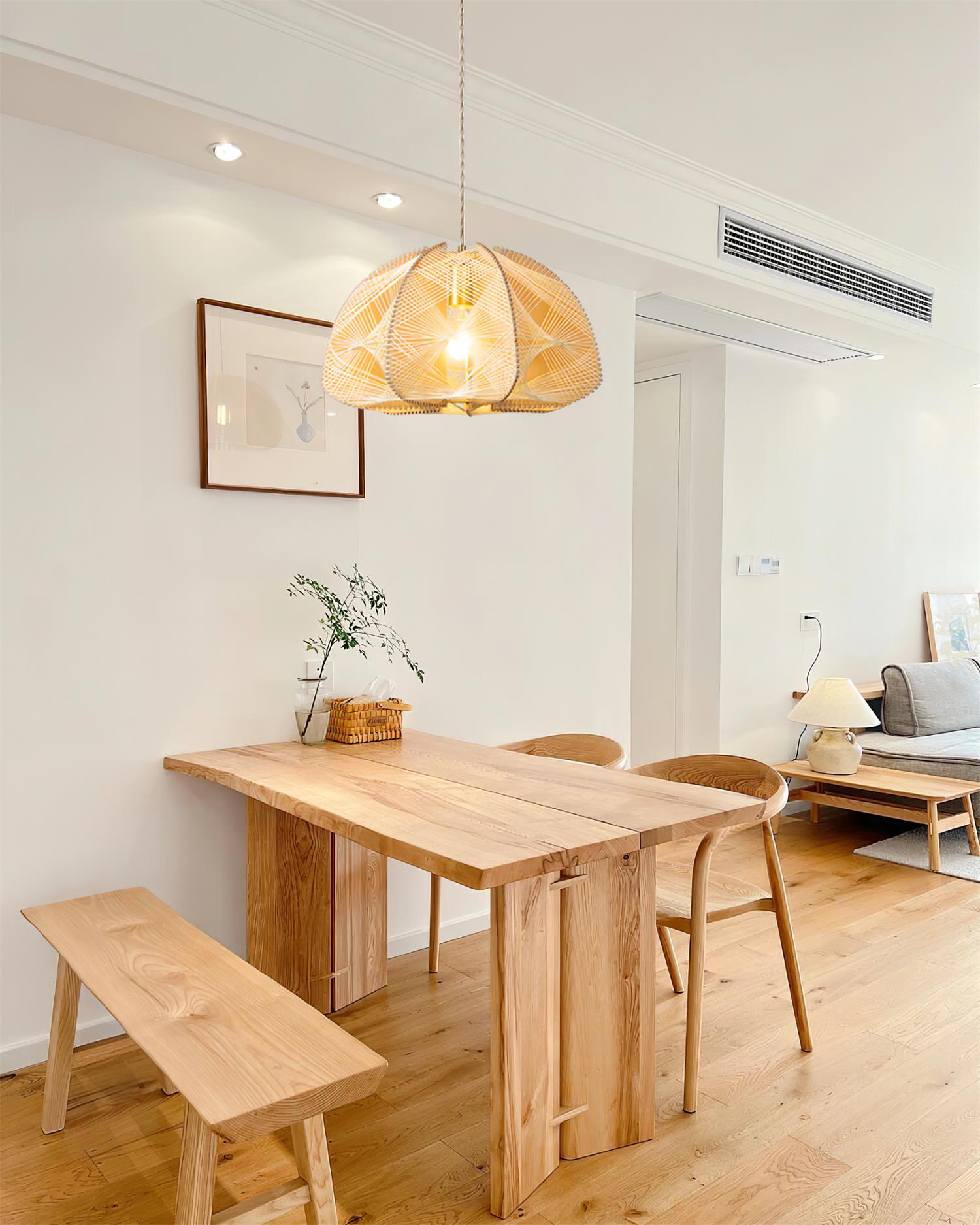 Surya Handwoven Dome Pendant Lamp - Letslighting