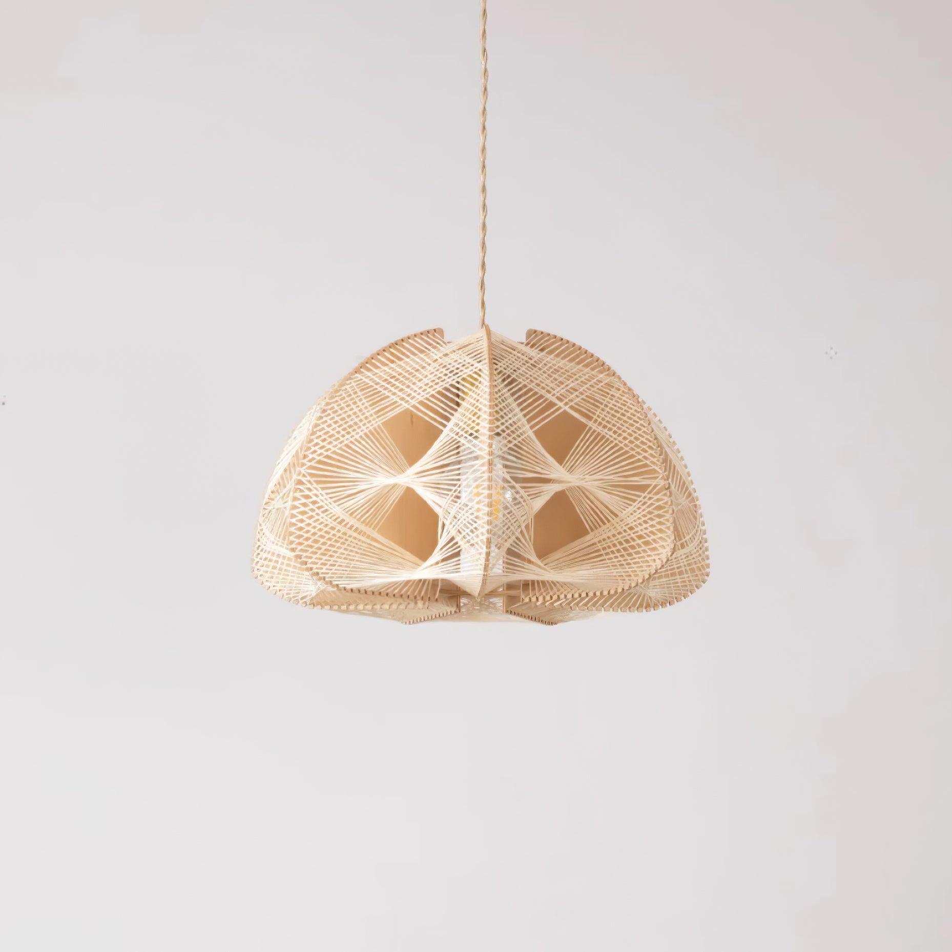 Surya Handwoven Dome Pendant Lamp - Letslighting