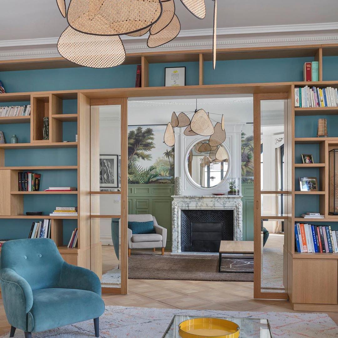 Lustra Chandelier Screen Cannage Suspension Retro - Letslighting