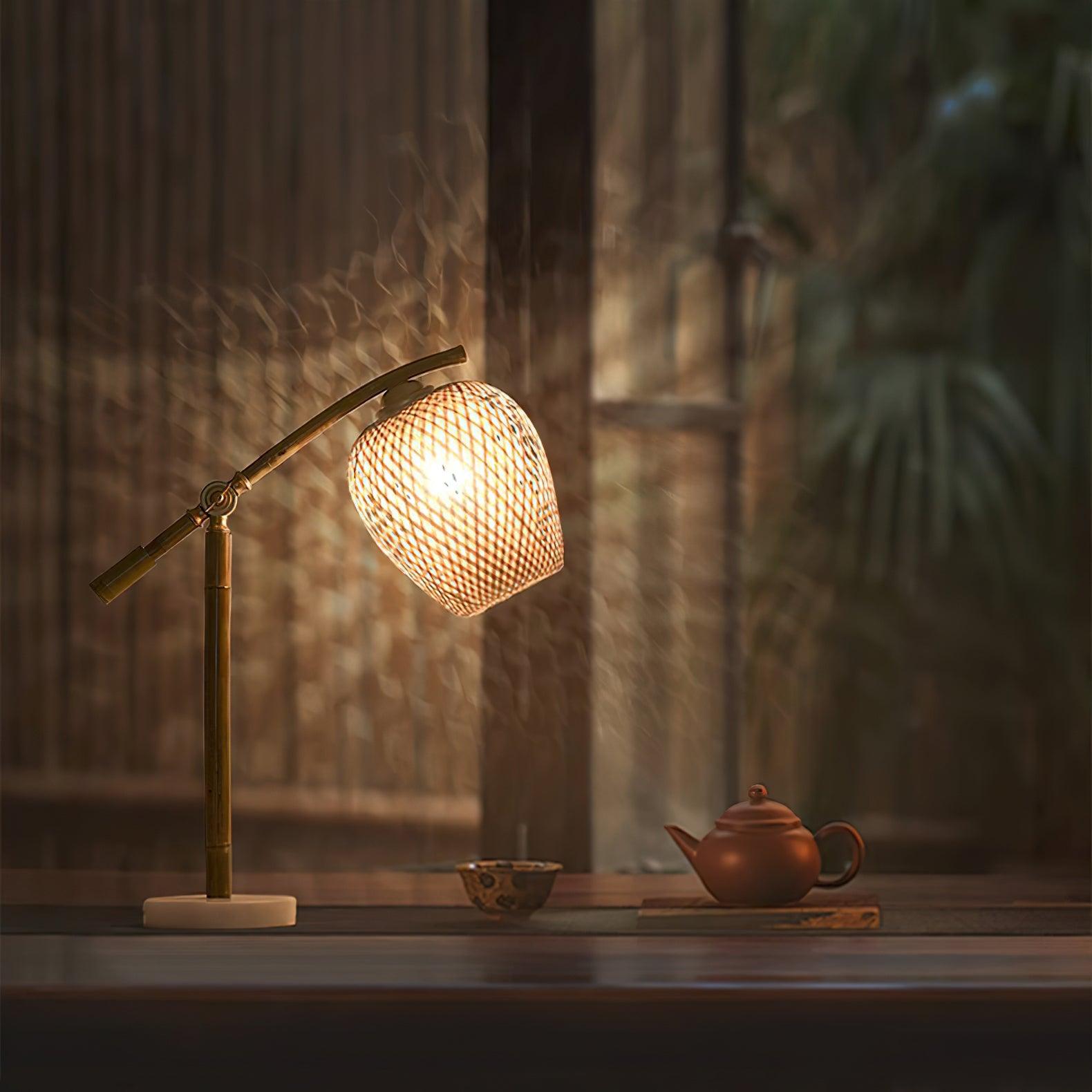 Net Bamboo Zen Table Lamp - Letslighting