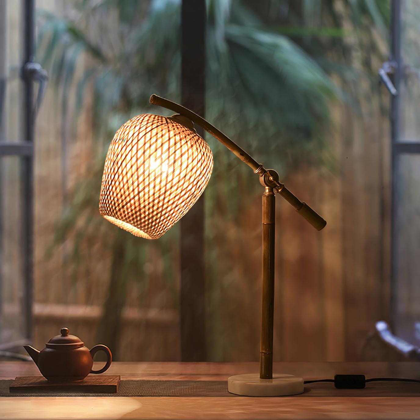 Net Bamboo Zen Table Lamp - Letslighting