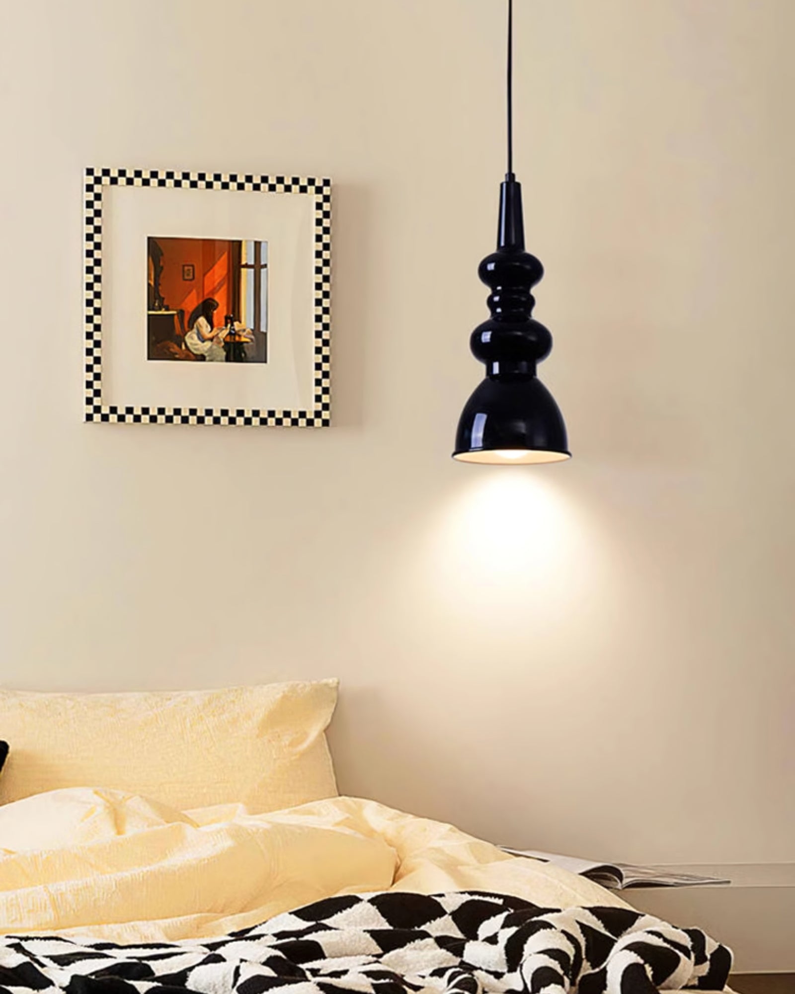 Aurvaror Nordic Art Noir Pendant Light - Letslighting