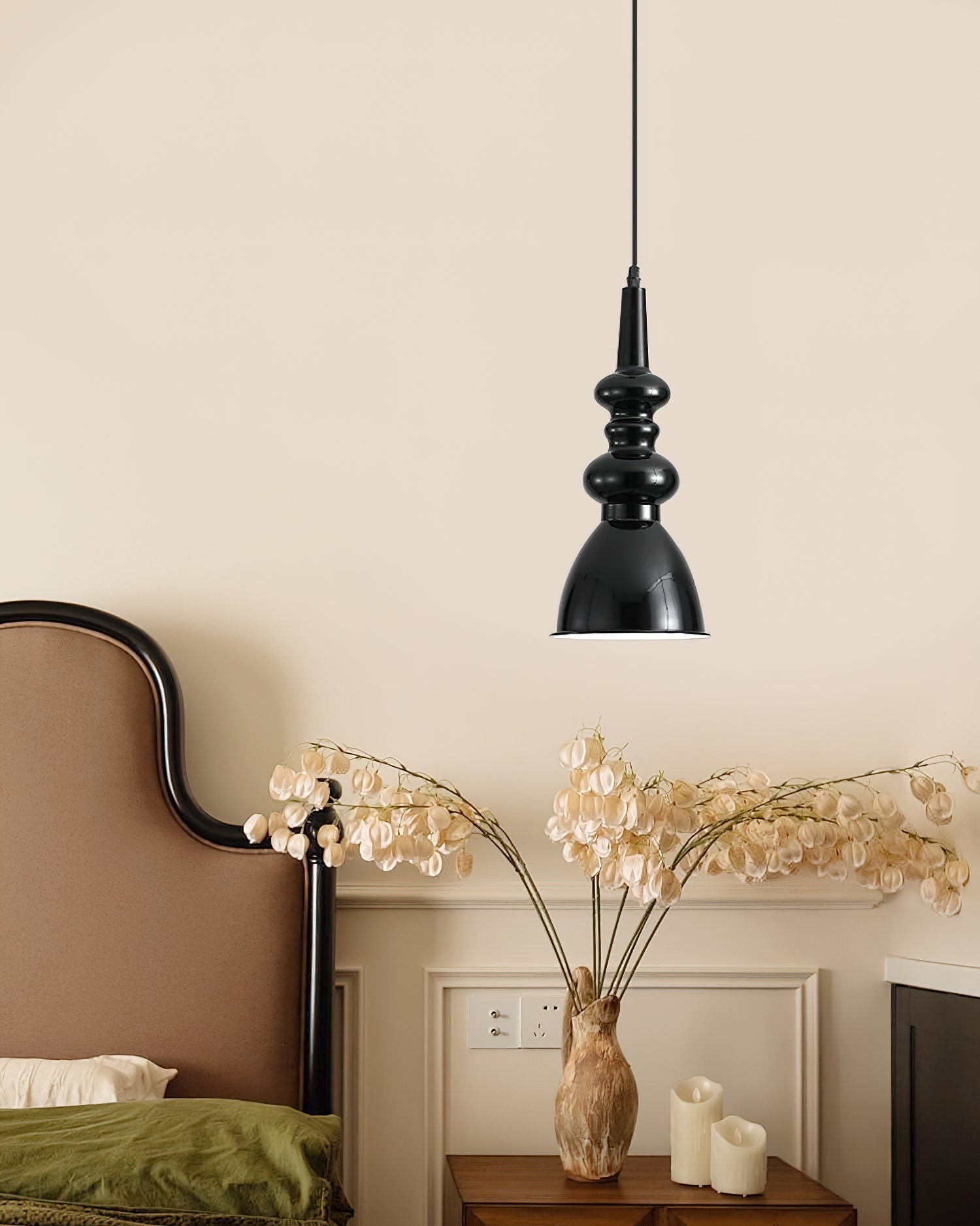 Aurvaror Nordic Art Noir Pendant Light - Letslighting