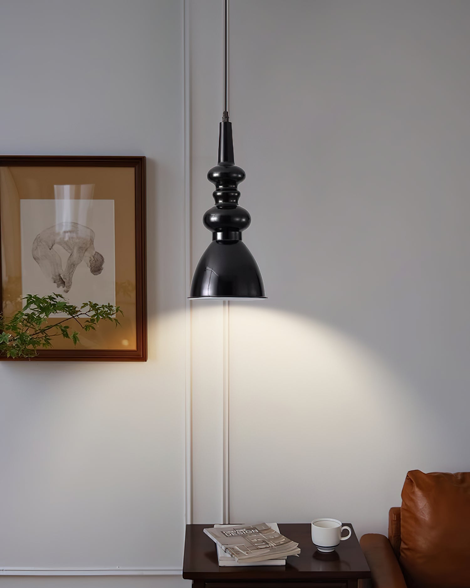 Aurvaror Nordic Art Noir Pendant Light - Letslighting