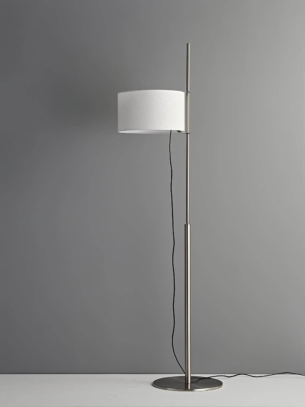 Terenzo Wood Fabric Floor Lamp - Letslighting