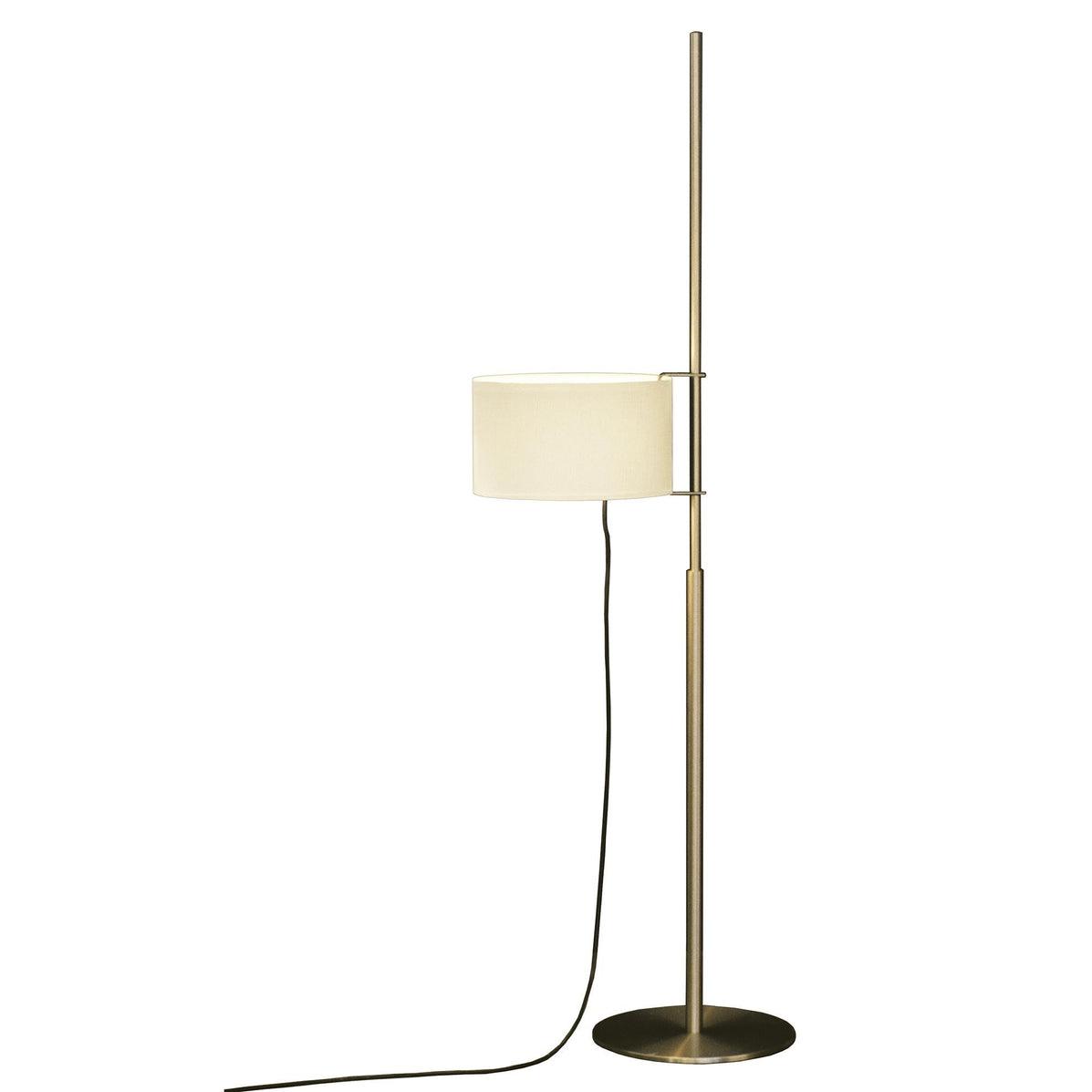 Terenzo Wood Fabric Floor Lamp - Letslighting